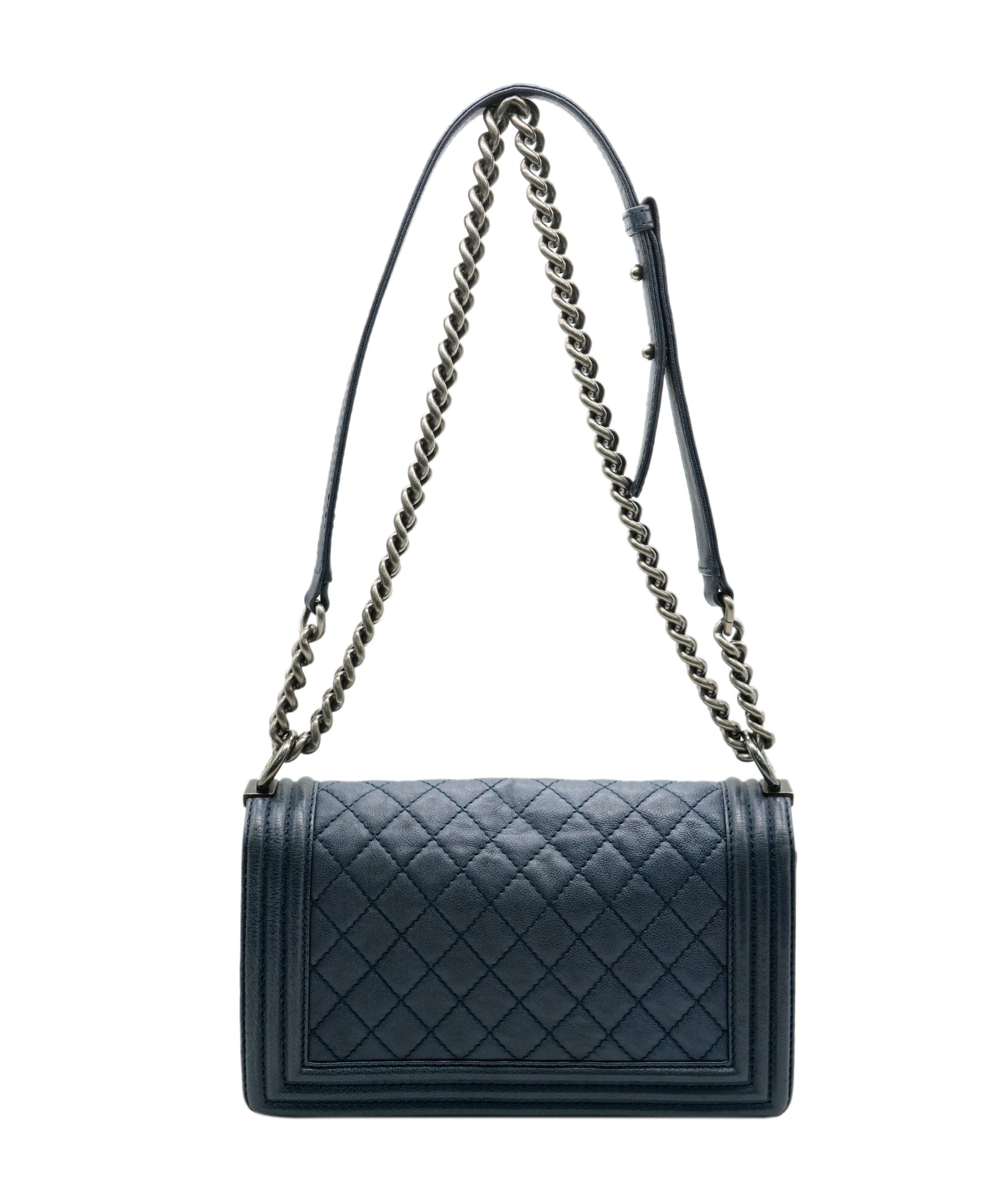 Chanel Chanel navy boy bag  ALC0441