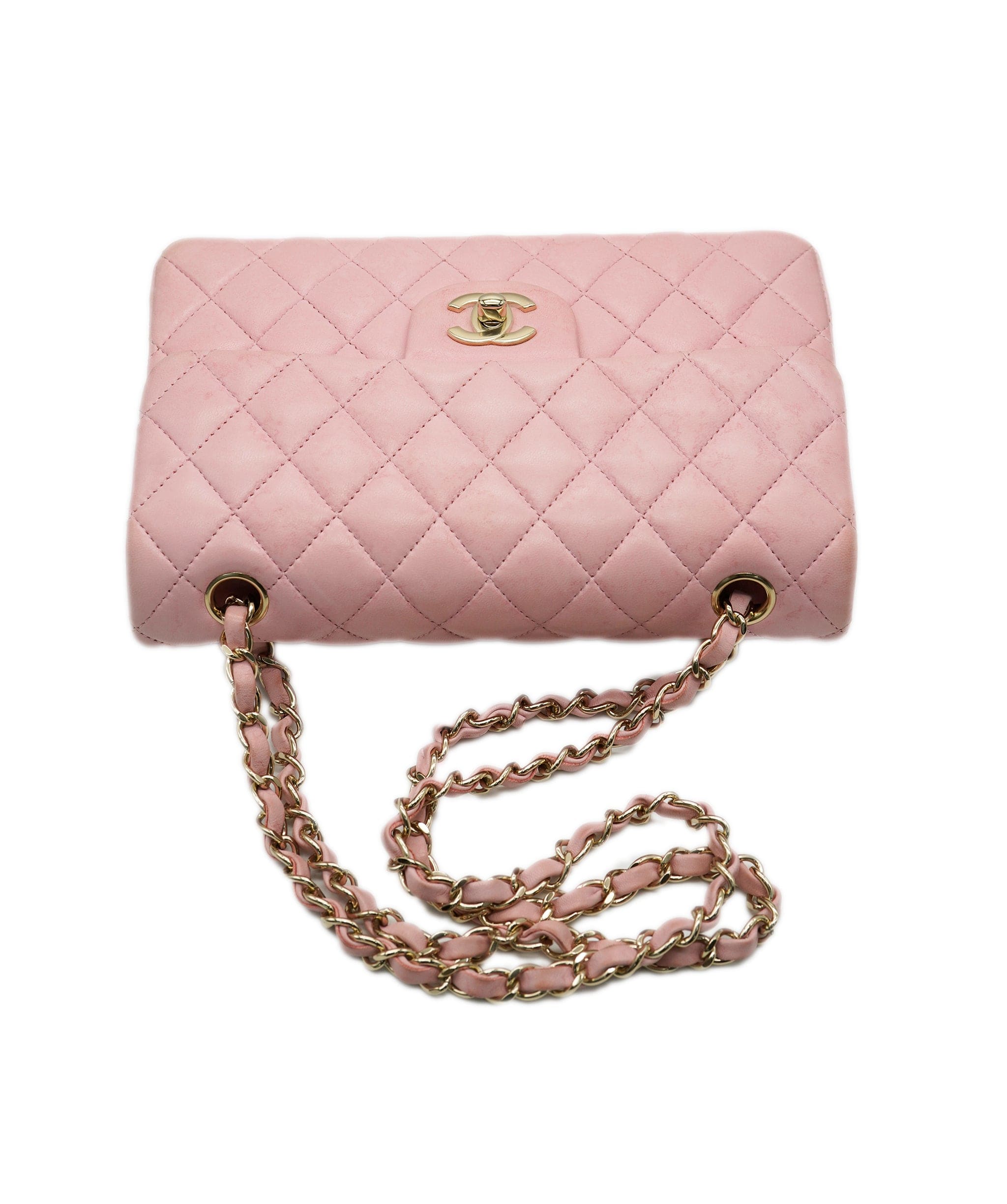 Chanel Chanel Pink Classic Flap with Gold Hardware  ALC1300