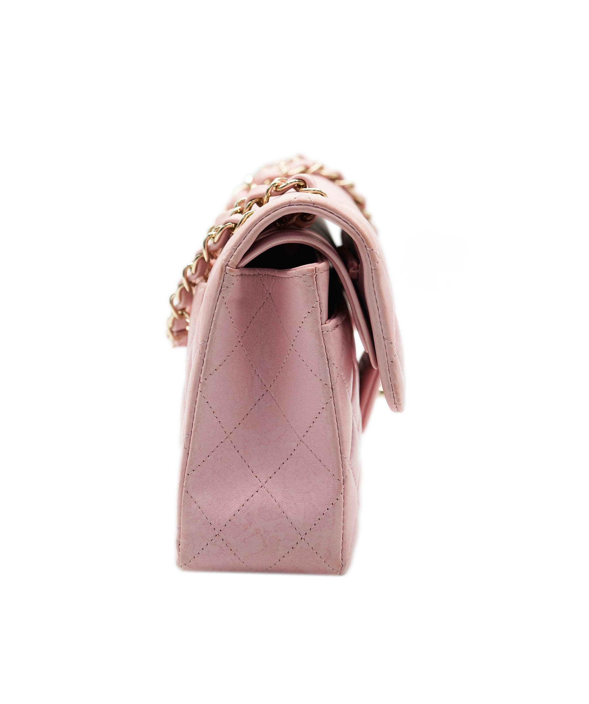 Chanel Chanel Pink Classic Flap with Gold Hardware  ALC1300