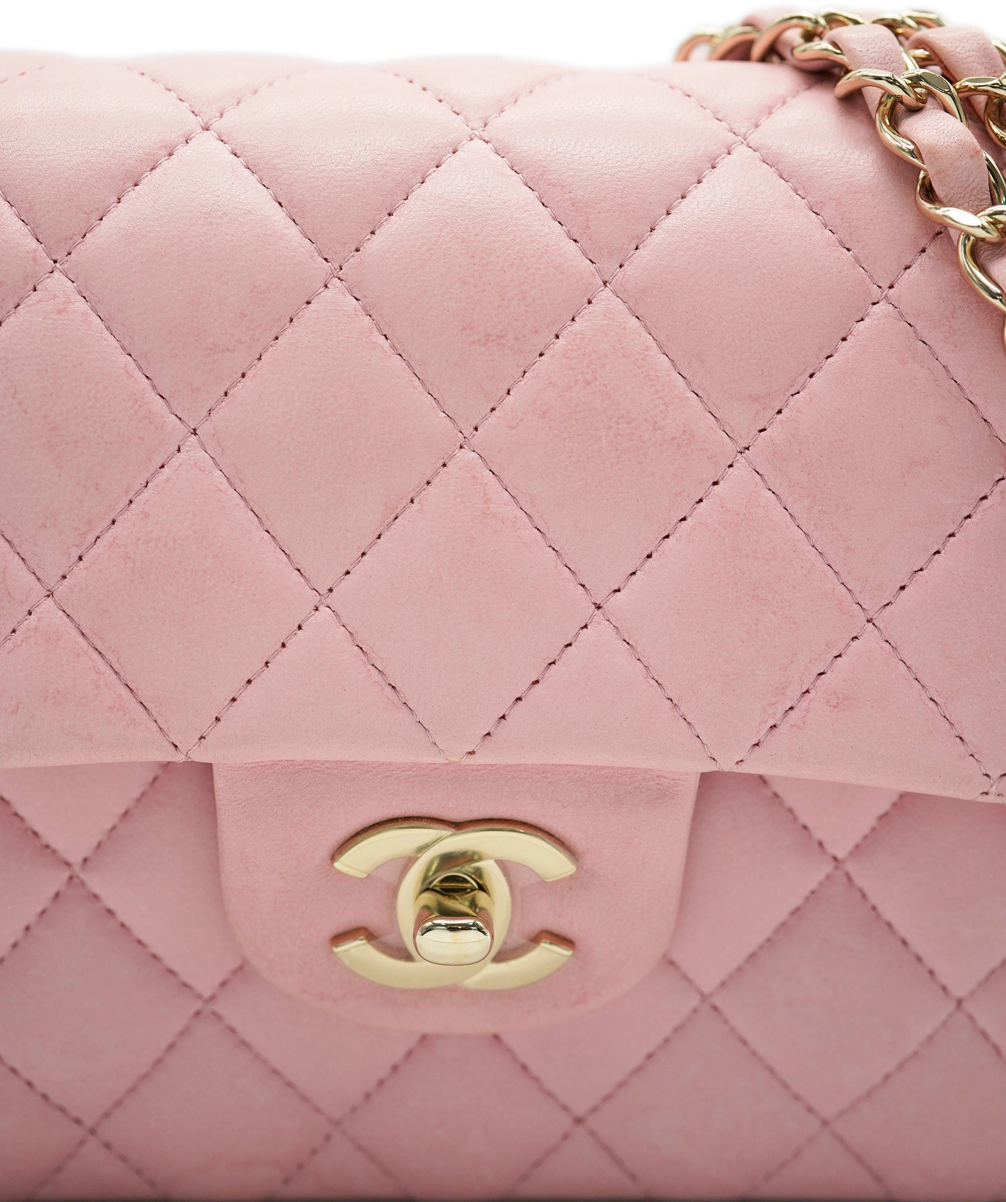 Chanel Chanel Pink Classic Flap with Gold Hardware  ALC1300