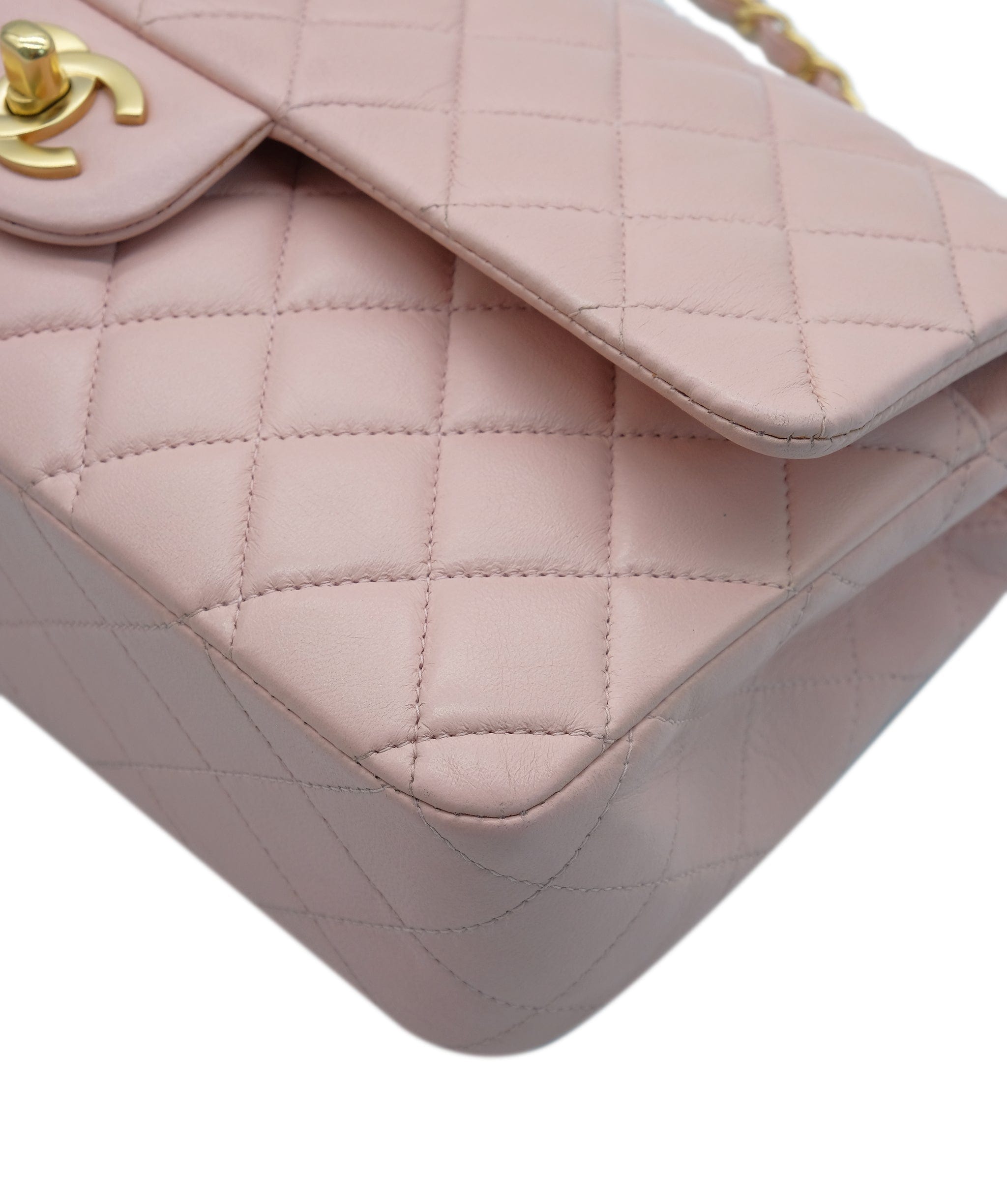 Chanel Chanel Pink Double Classic Flap Bag GHW ASL8443