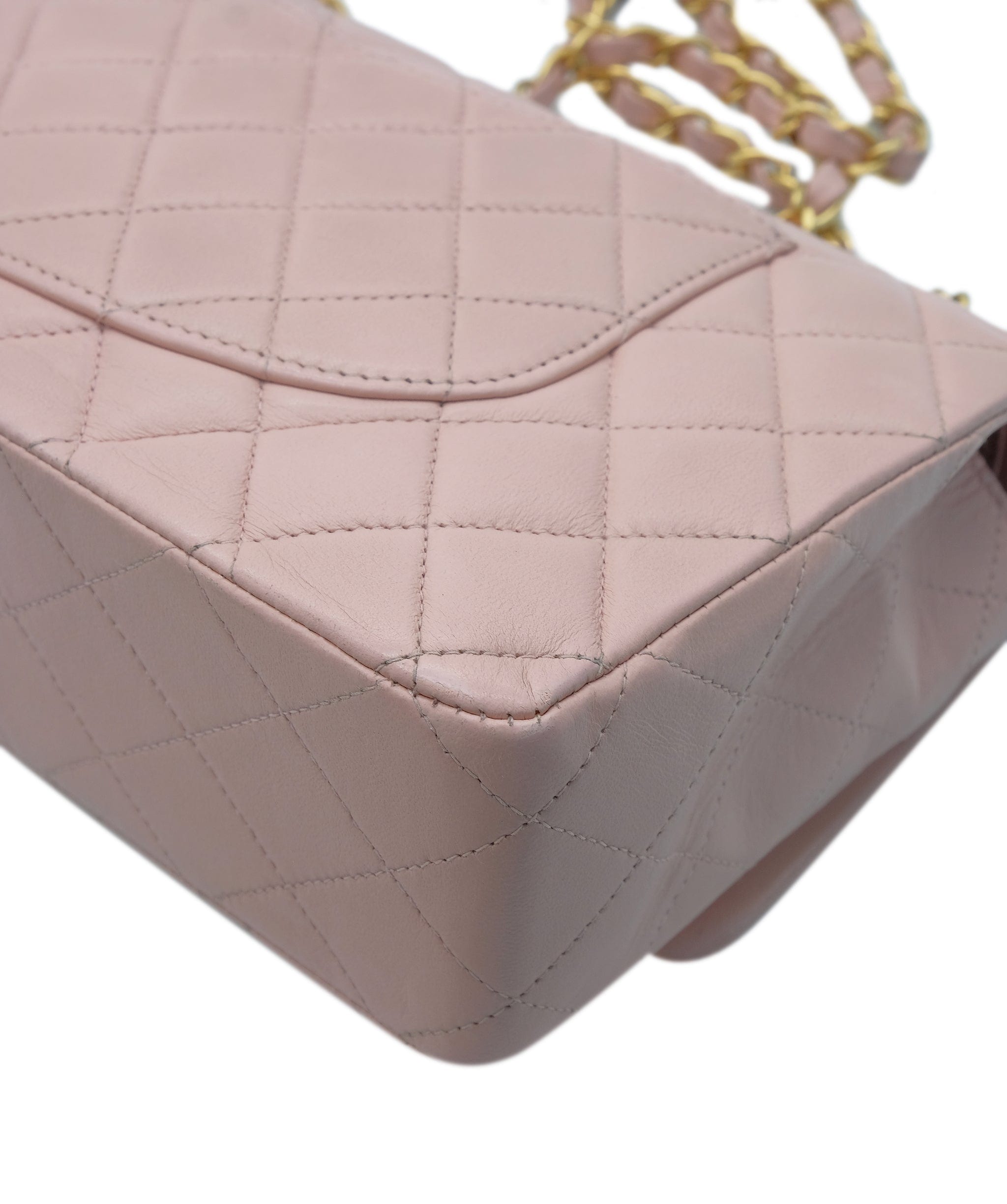 Chanel Chanel Pink Double Classic Flap Bag GHW ASL8443