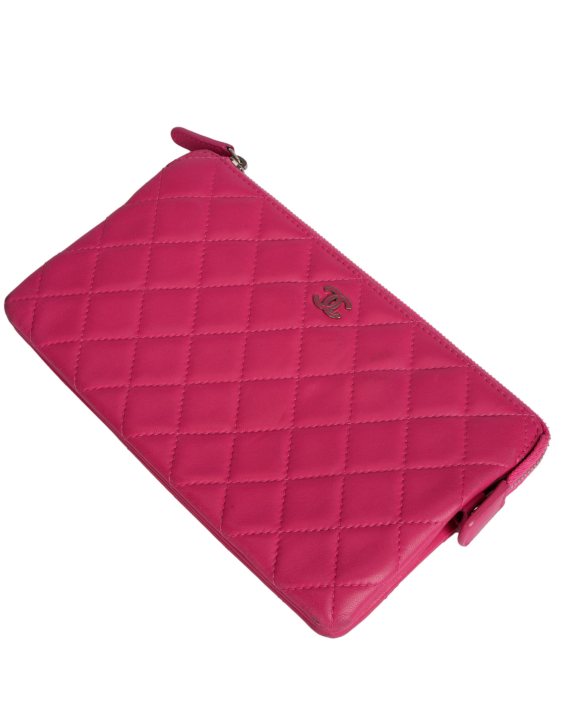 Chanel Chanel Pink Lambskin Wallet  ALC1466