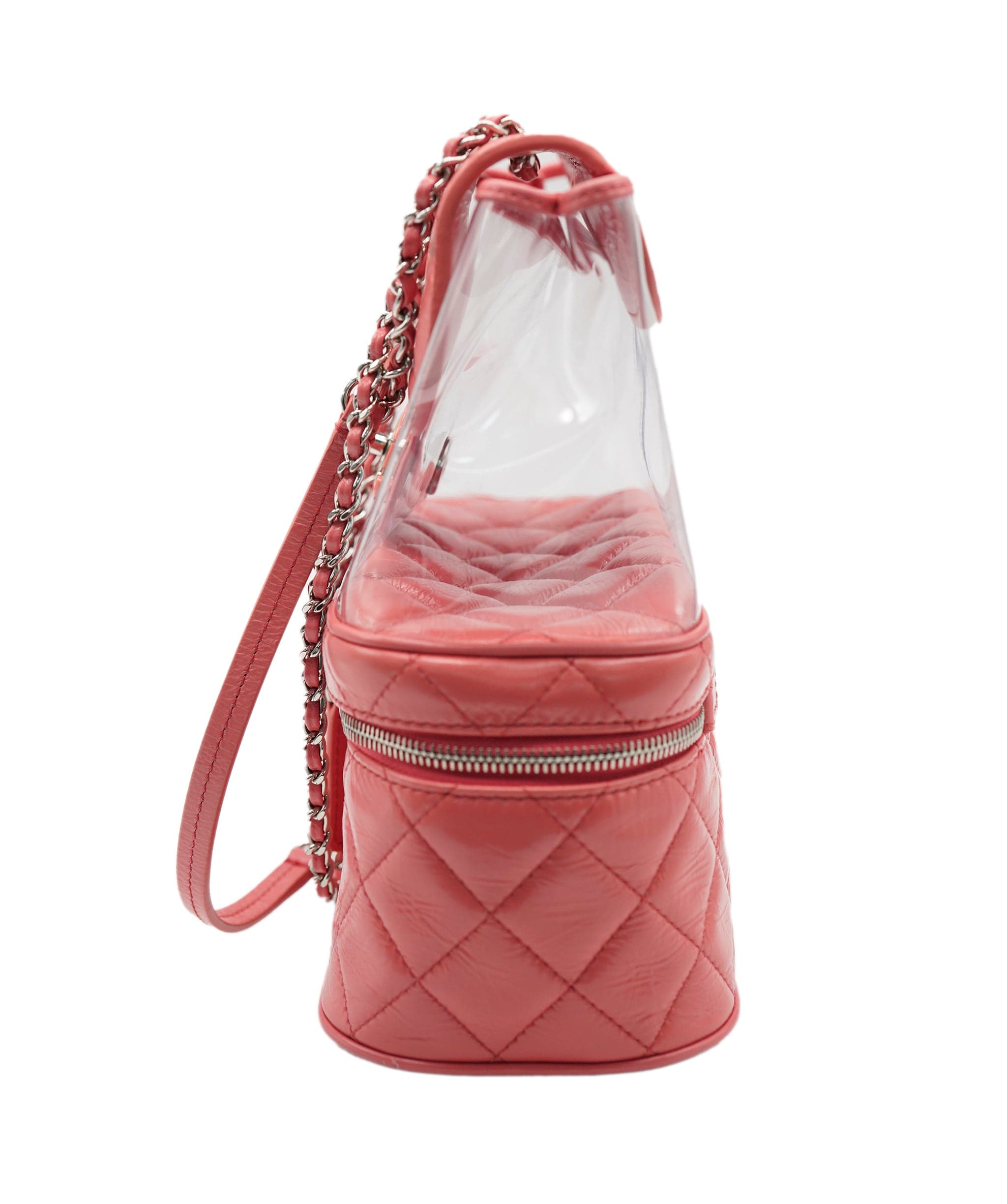 Chanel chanel pink/pvc bag AVC1229