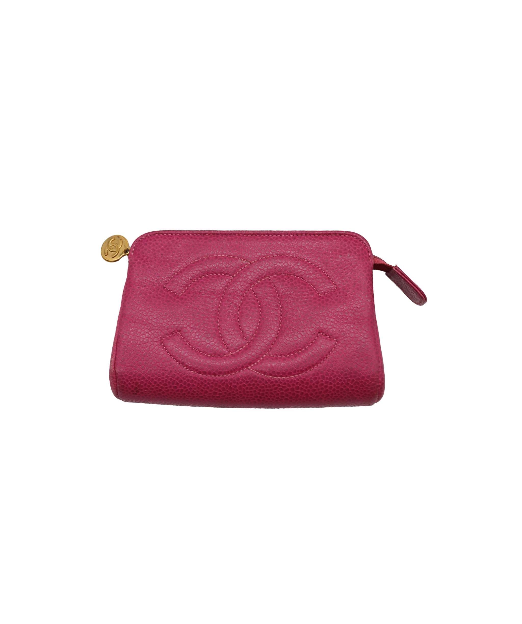 Chanel Chanel Pouch Caviar Pink DXBS2378