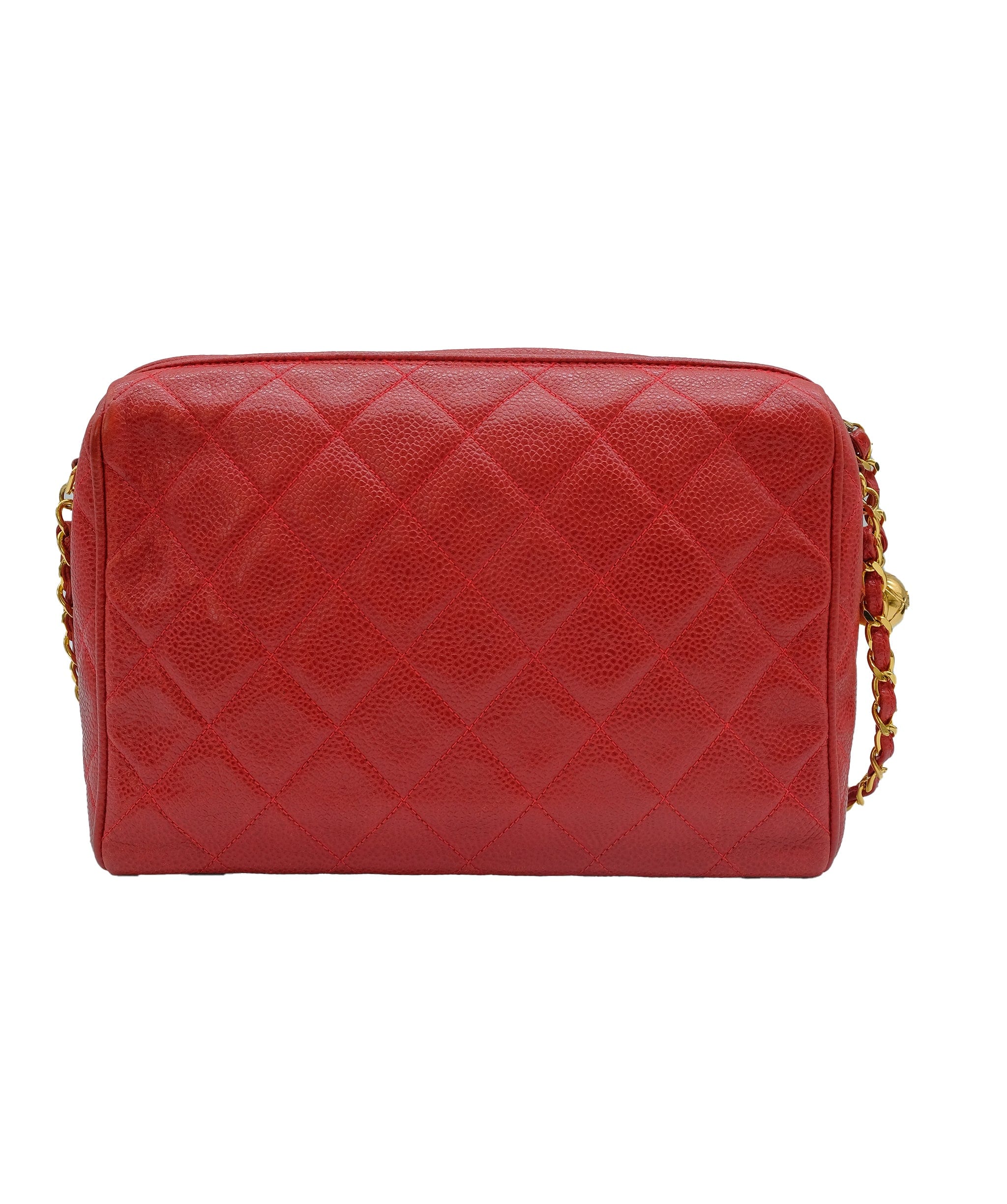 Chanel Chanel Red Caviar Camera Bag Red Caviar ASC5260