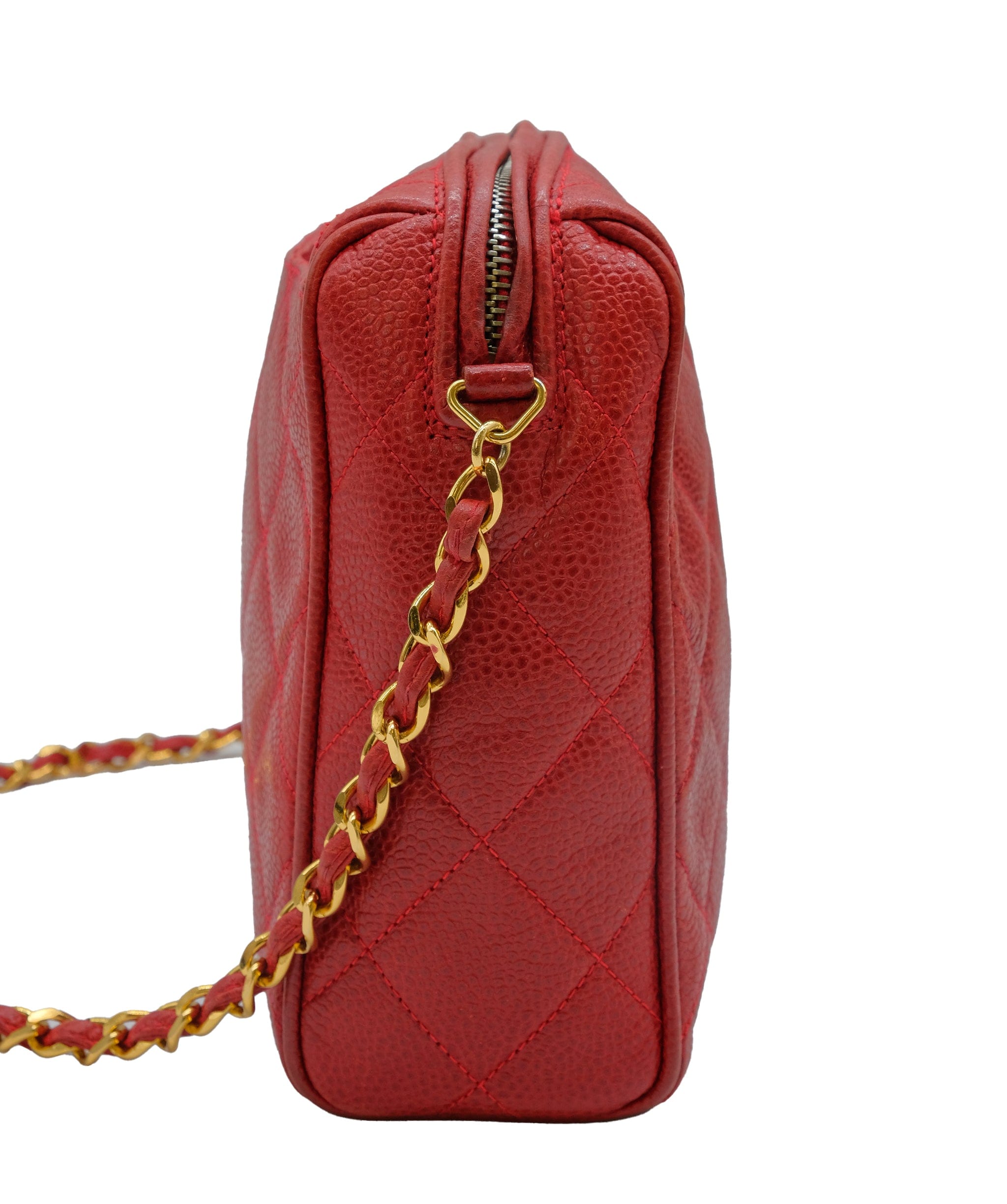 Chanel Chanel Red Caviar Camera Bag Red Caviar ASC5260