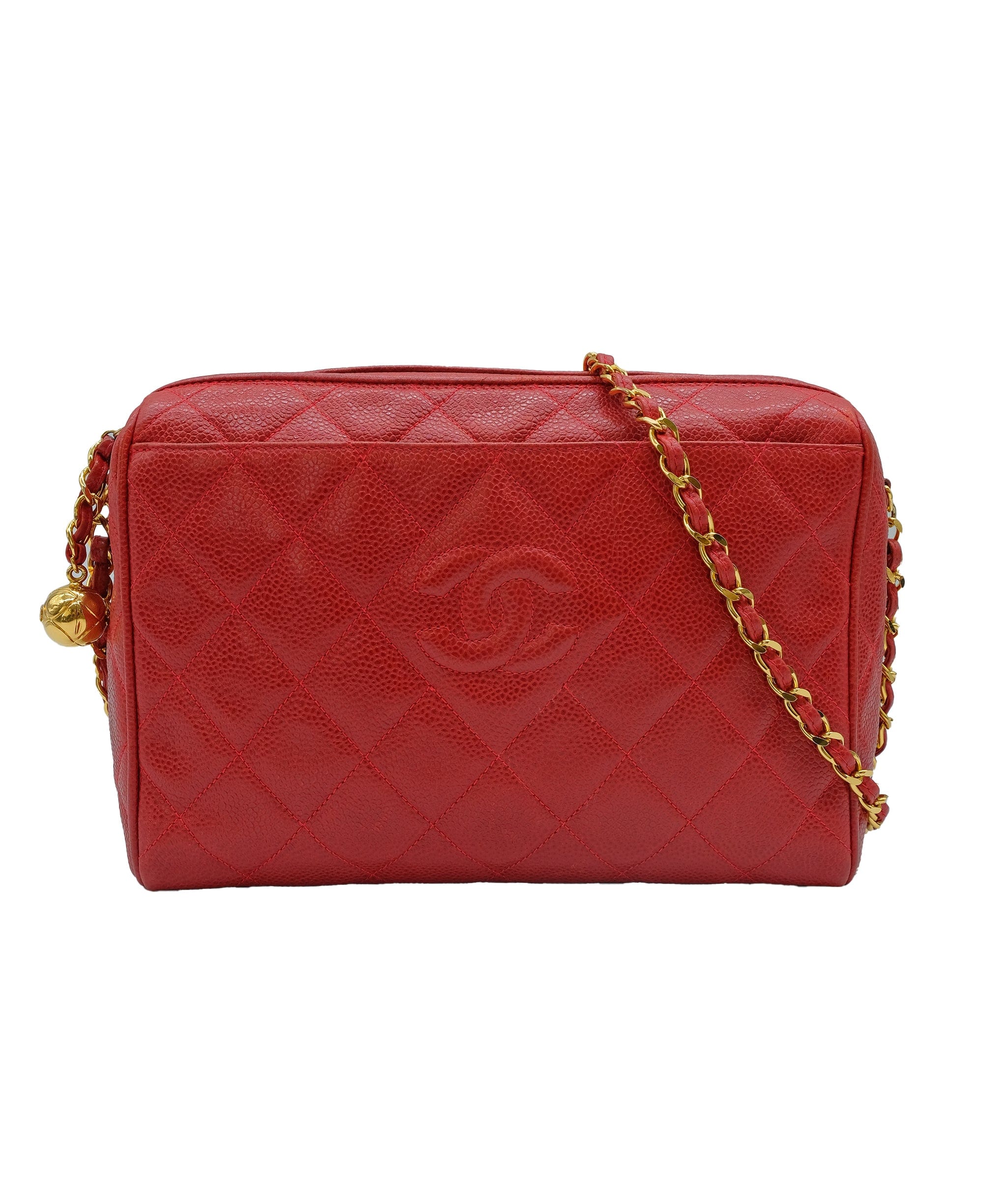 Chanel Chanel Red Caviar Camera Bag Red Caviar ASC5260