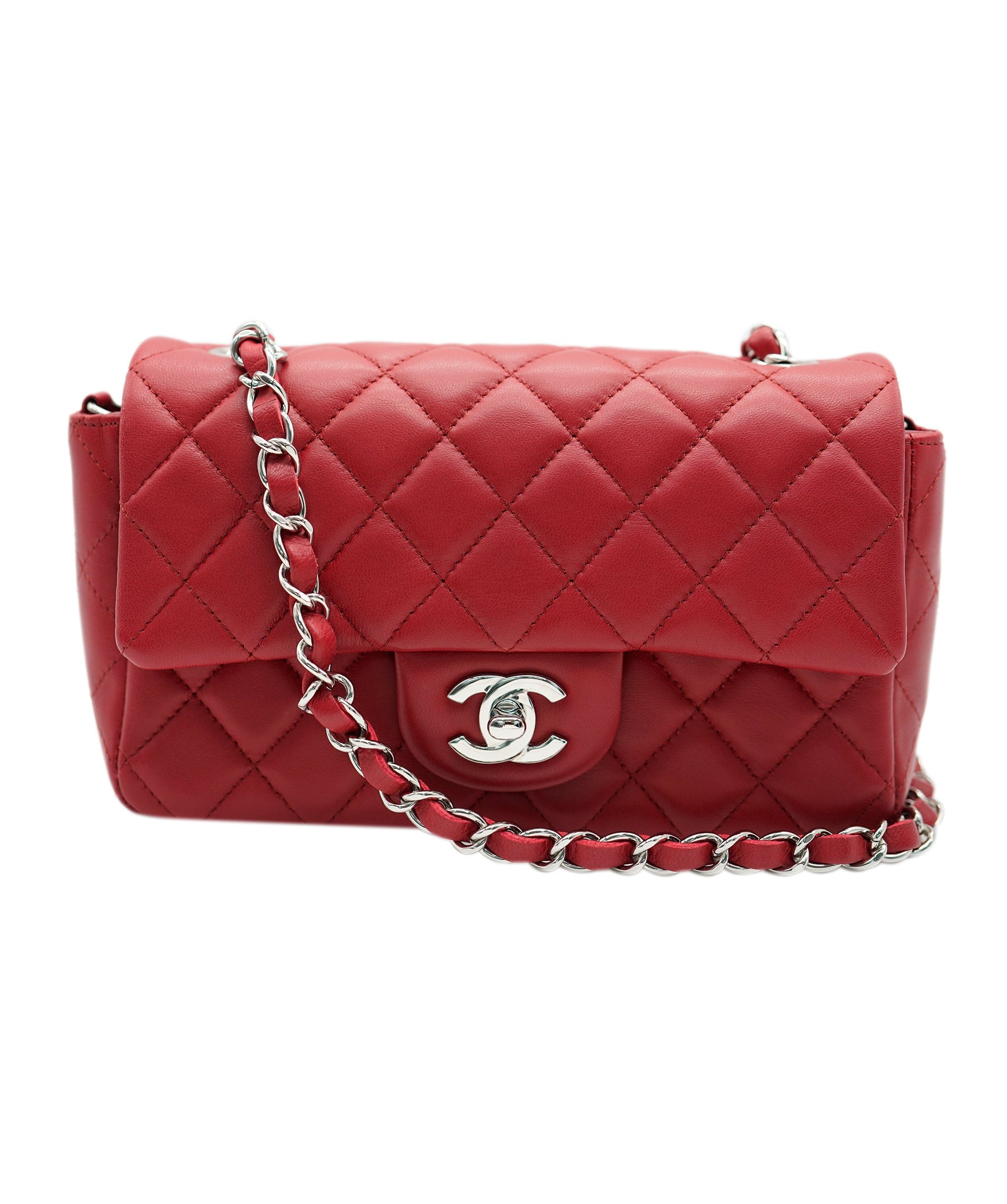 Chanel Chanel Red Top Crossbody ASL8205