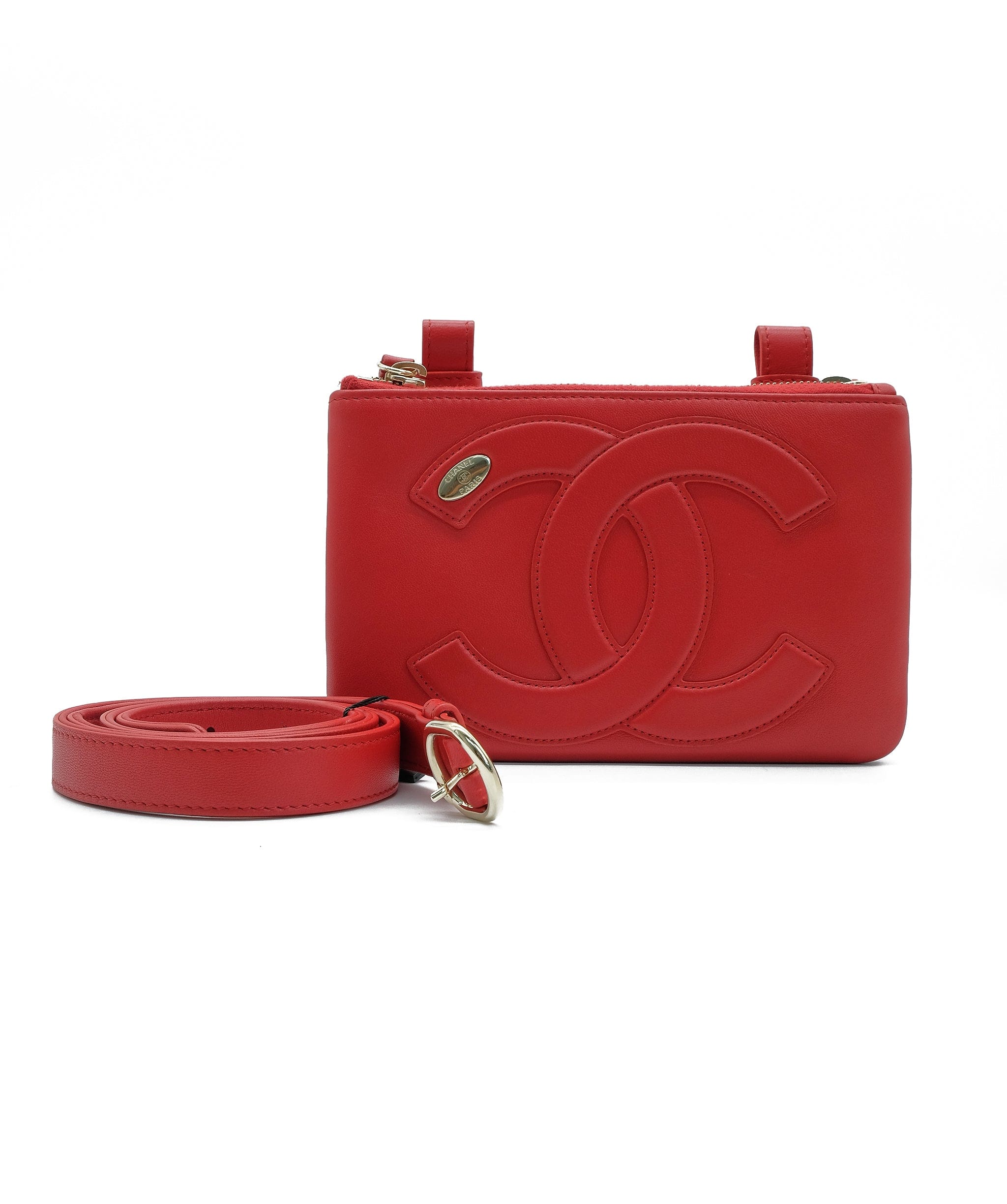 Chanel Chanel Red Waist Bag RJC2584