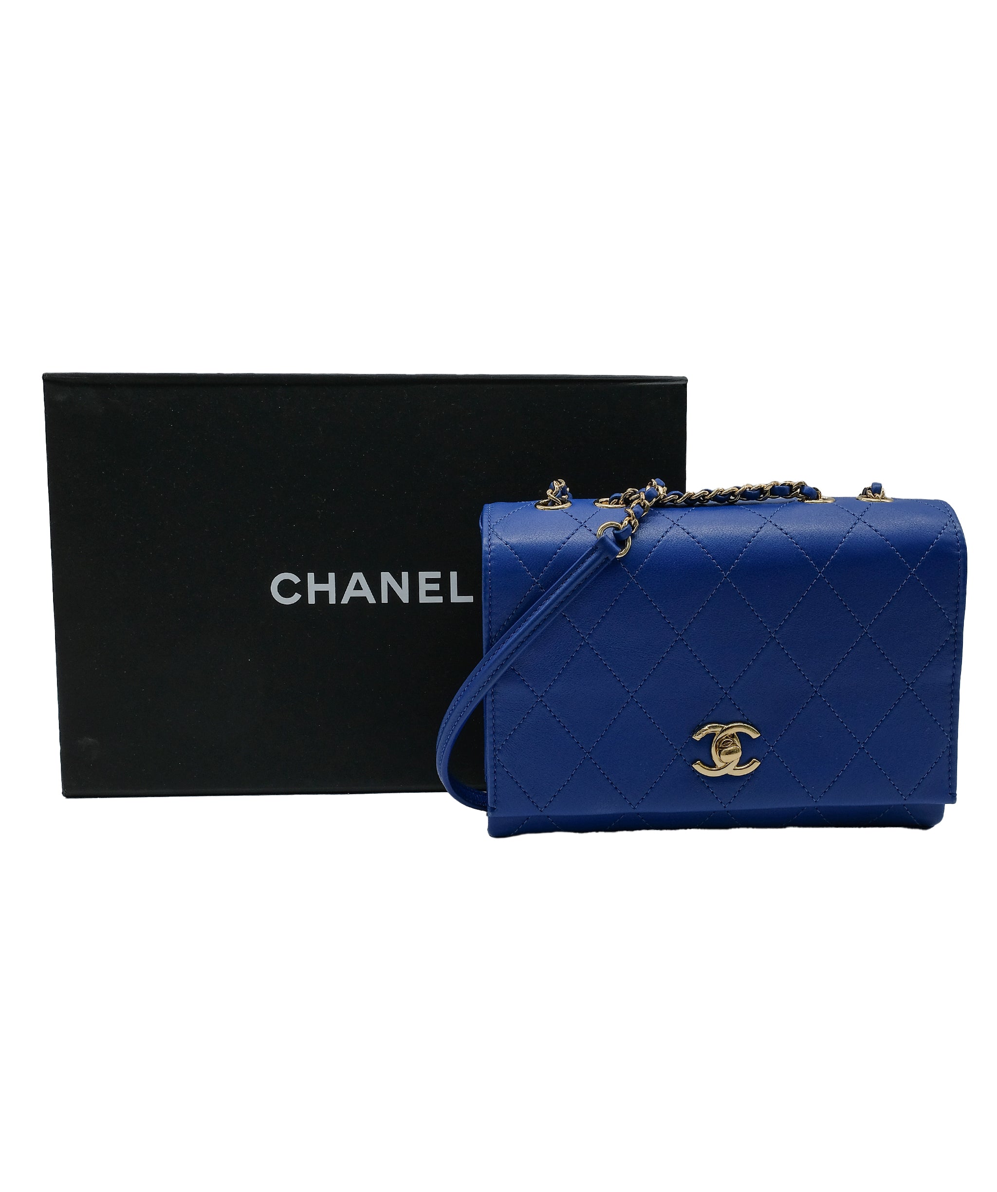 Chanel Chanel Royal Blue Crossbody Bag RJC3753