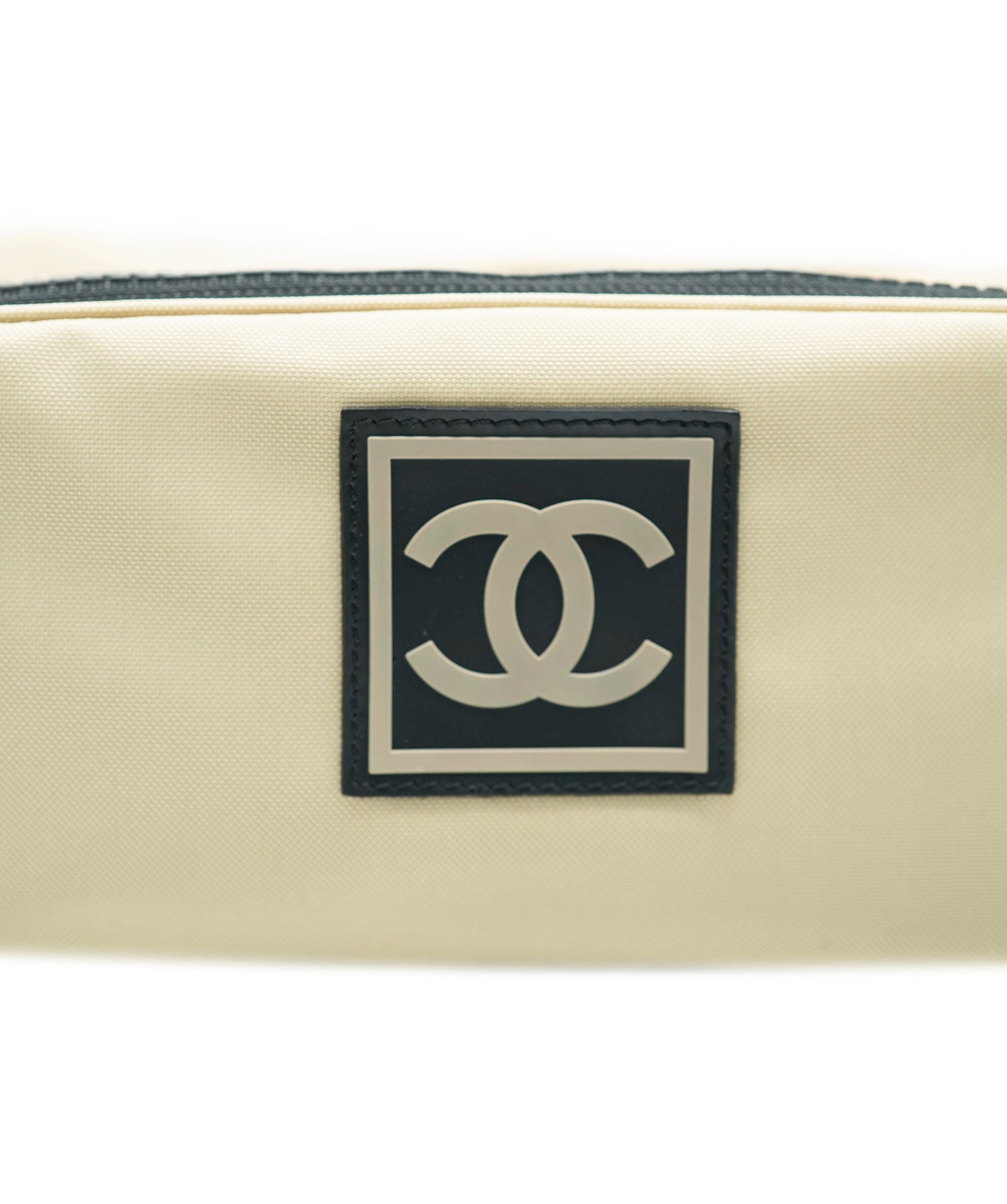 Chanel Chanel Sport Clutch Bag Beige  ASL10586