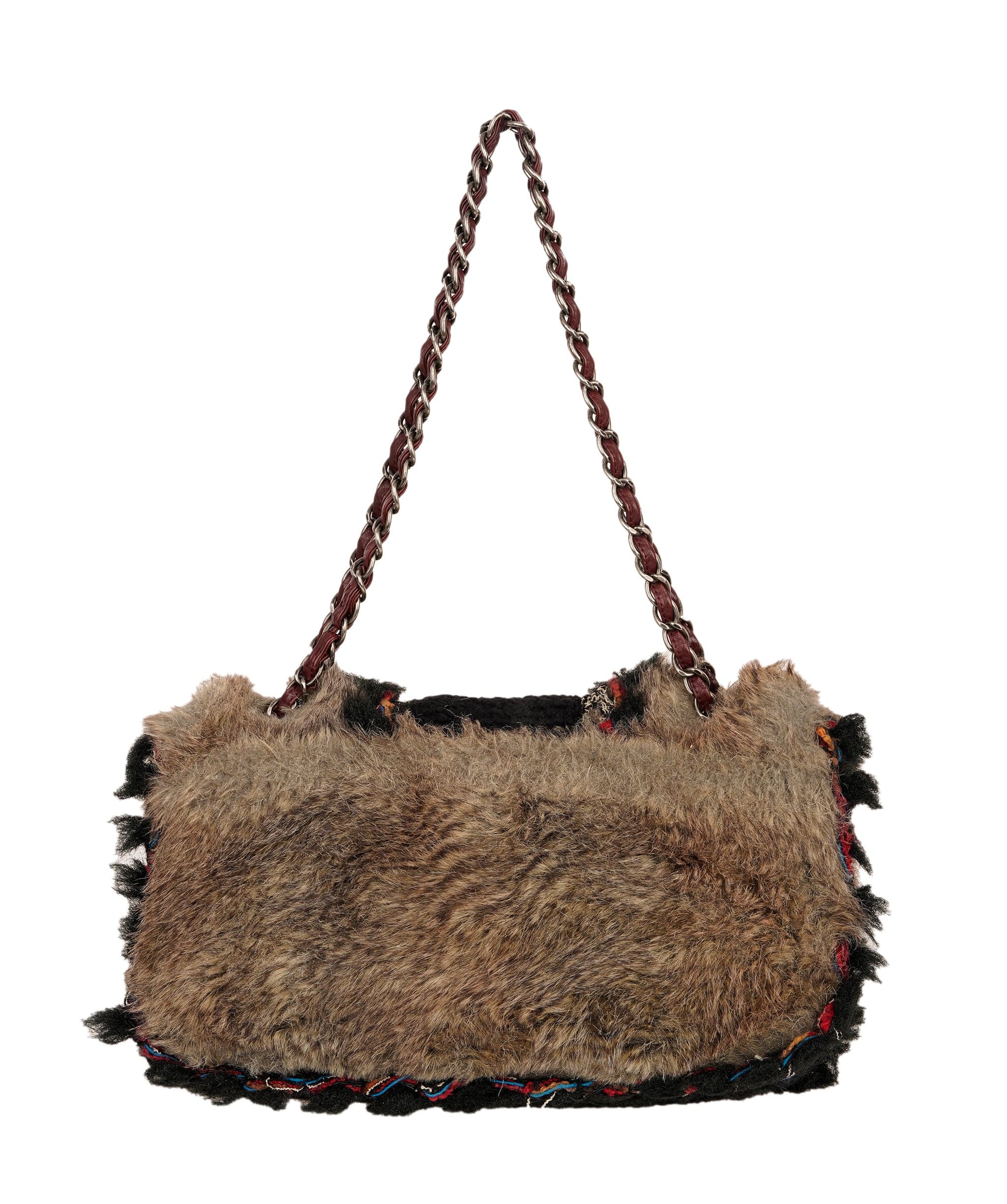 Chanel Chanel Timeless Jumbo fur arctic shw FW2010 bag - APC0032