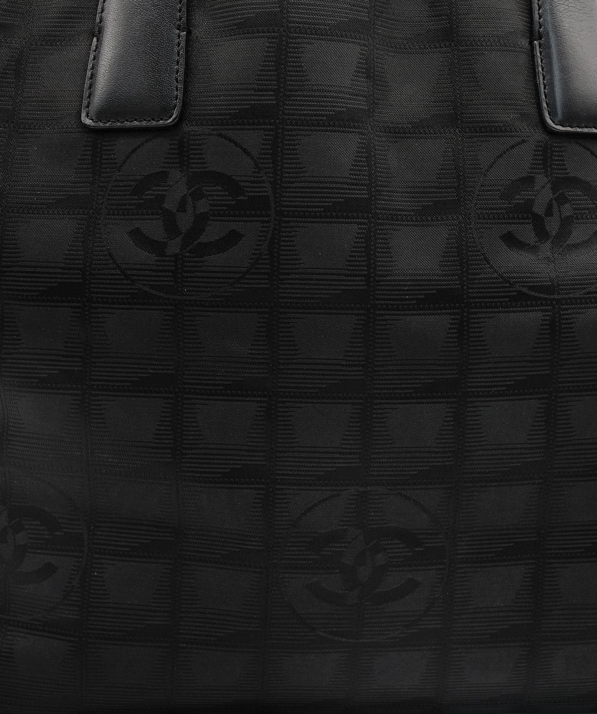 Chanel Chanel Travel Ligne BlackTote Bag RJC2475