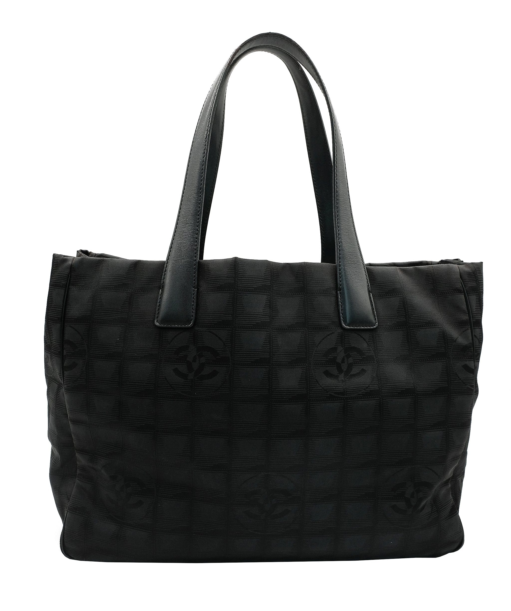 Chanel Chanel Travel Ligne BlackTote Bag RJC2475