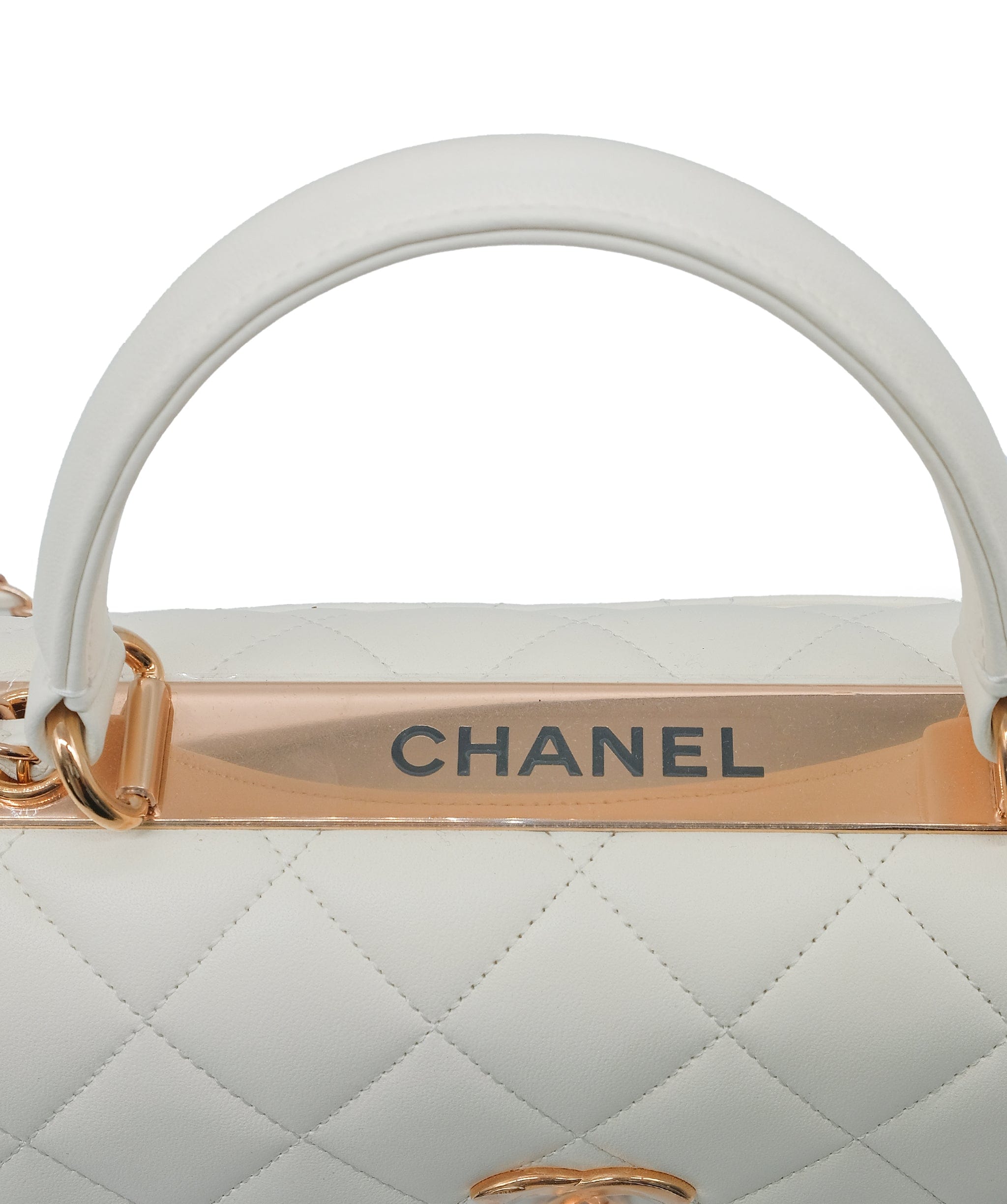 Chanel Chanel Trendy White lambskin  RGH RJC3254