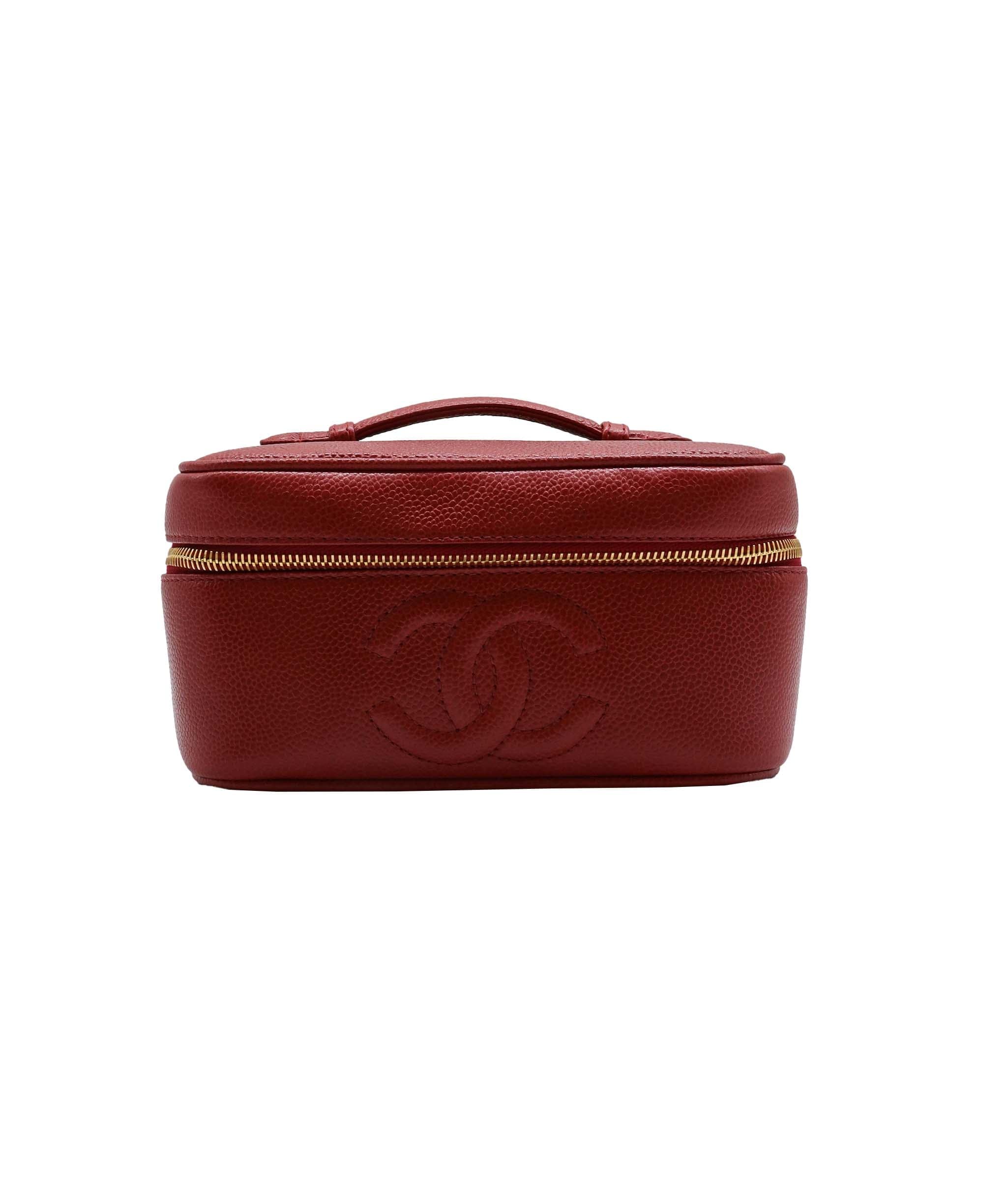 Chanel CHANEL VANITY RED CAVIAR 90252024 DXBS1363