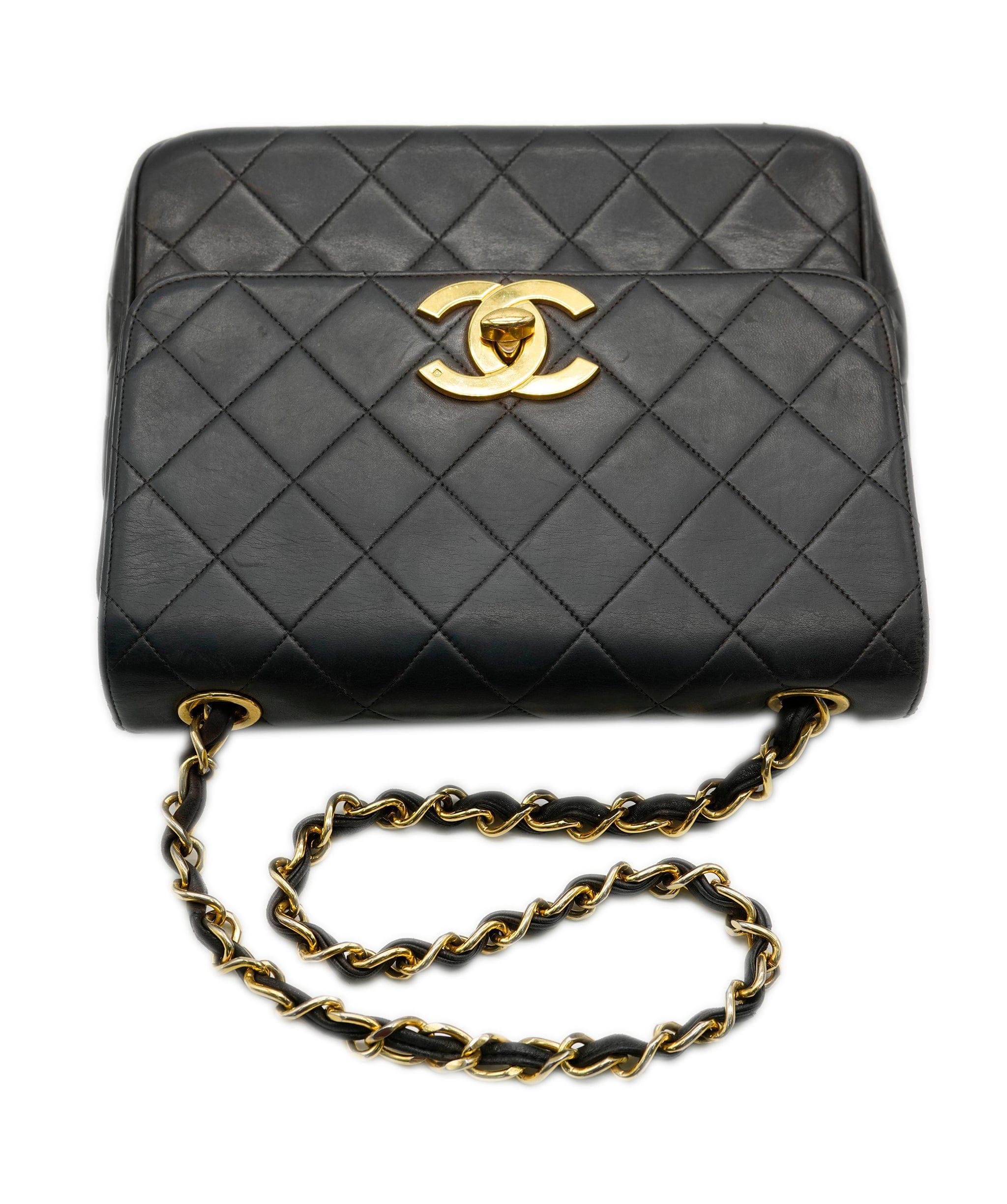 Chanel Chanel vintage black square XL bag - AJC0494