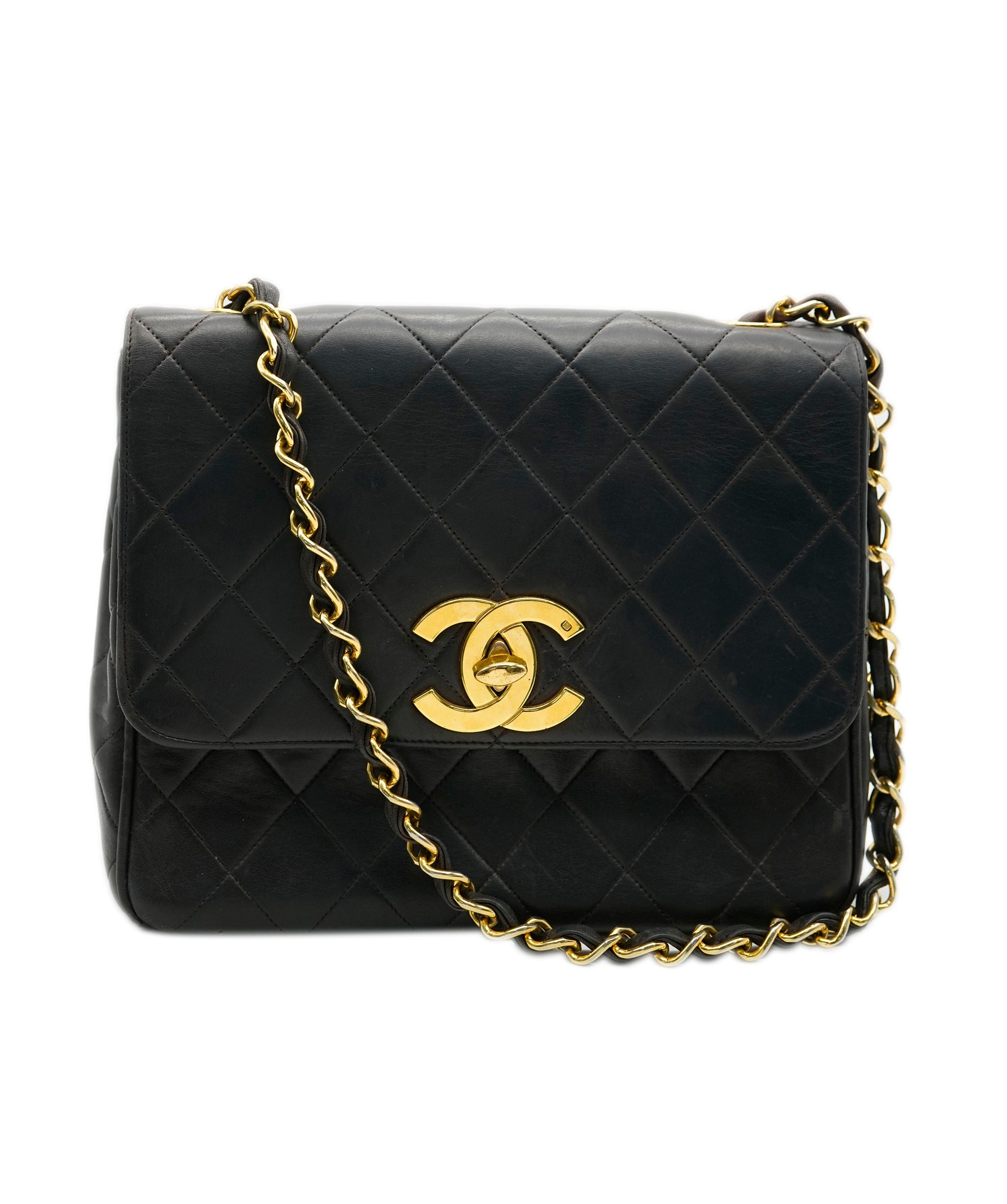 Chanel Chanel vintage black square XL bag - AJC0494