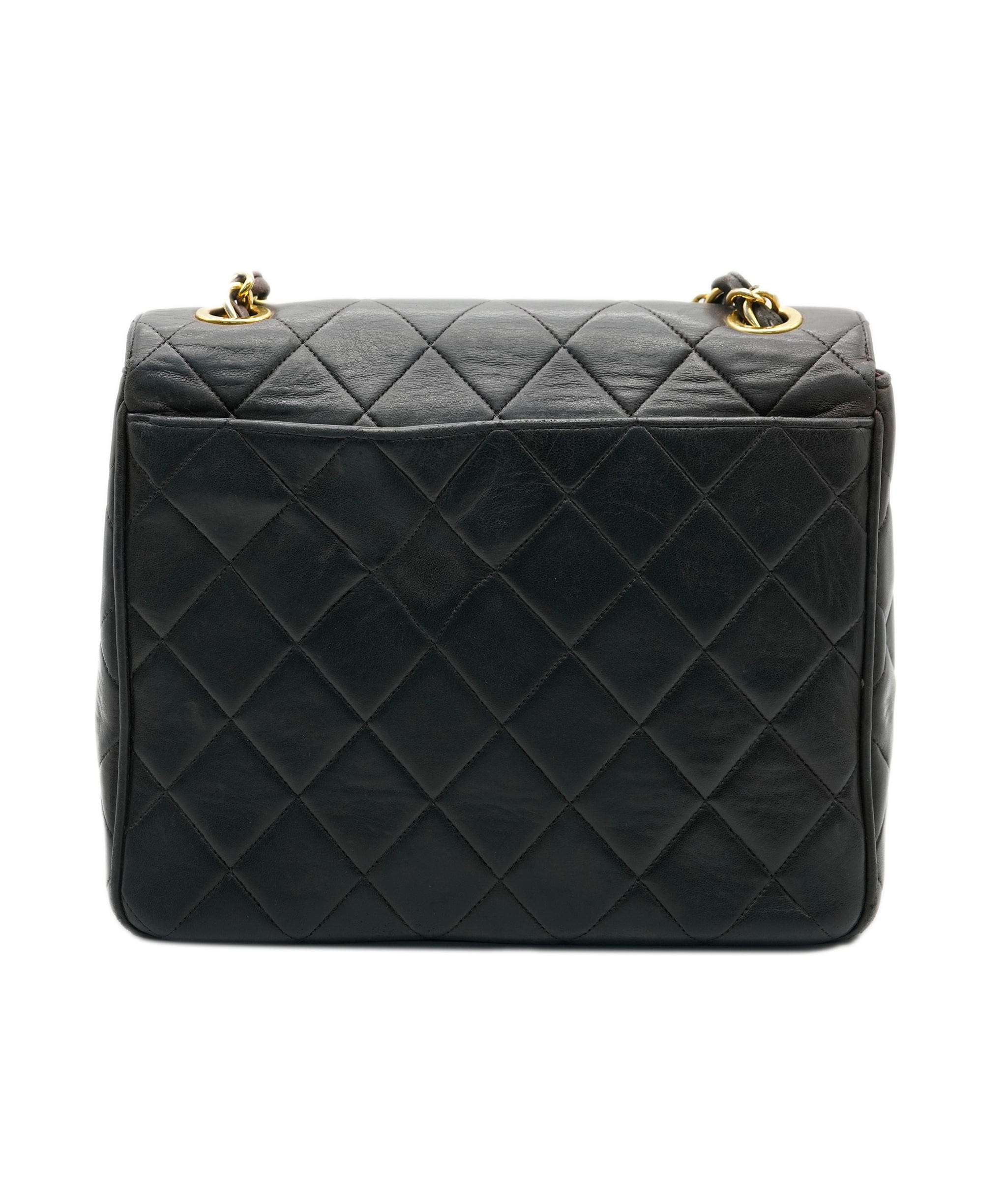 Chanel Chanel vintage black square XL bag - AJC0494