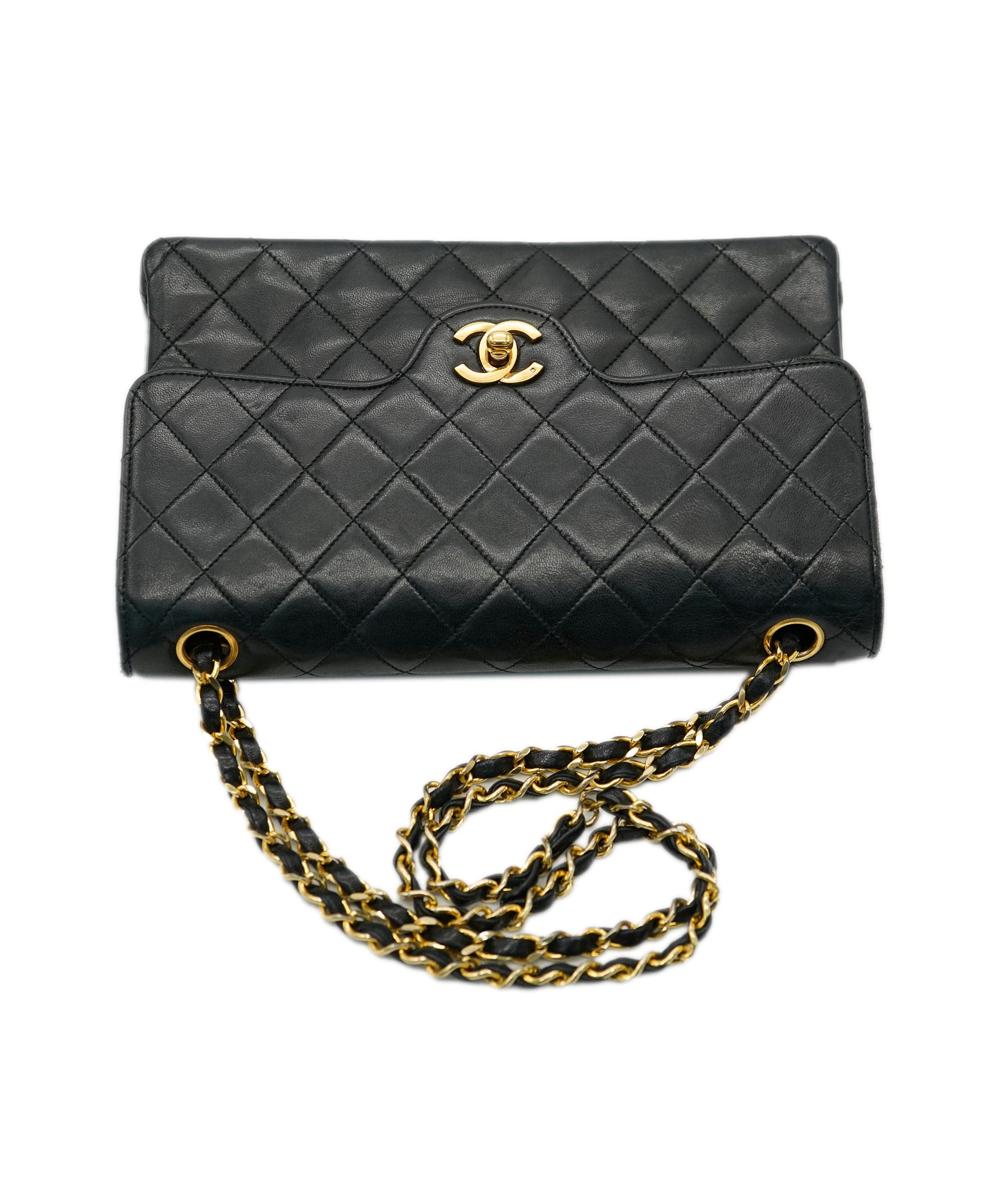 Chanel Chanel Vintage Double Flap Turnlock Style Bag  ALC1889