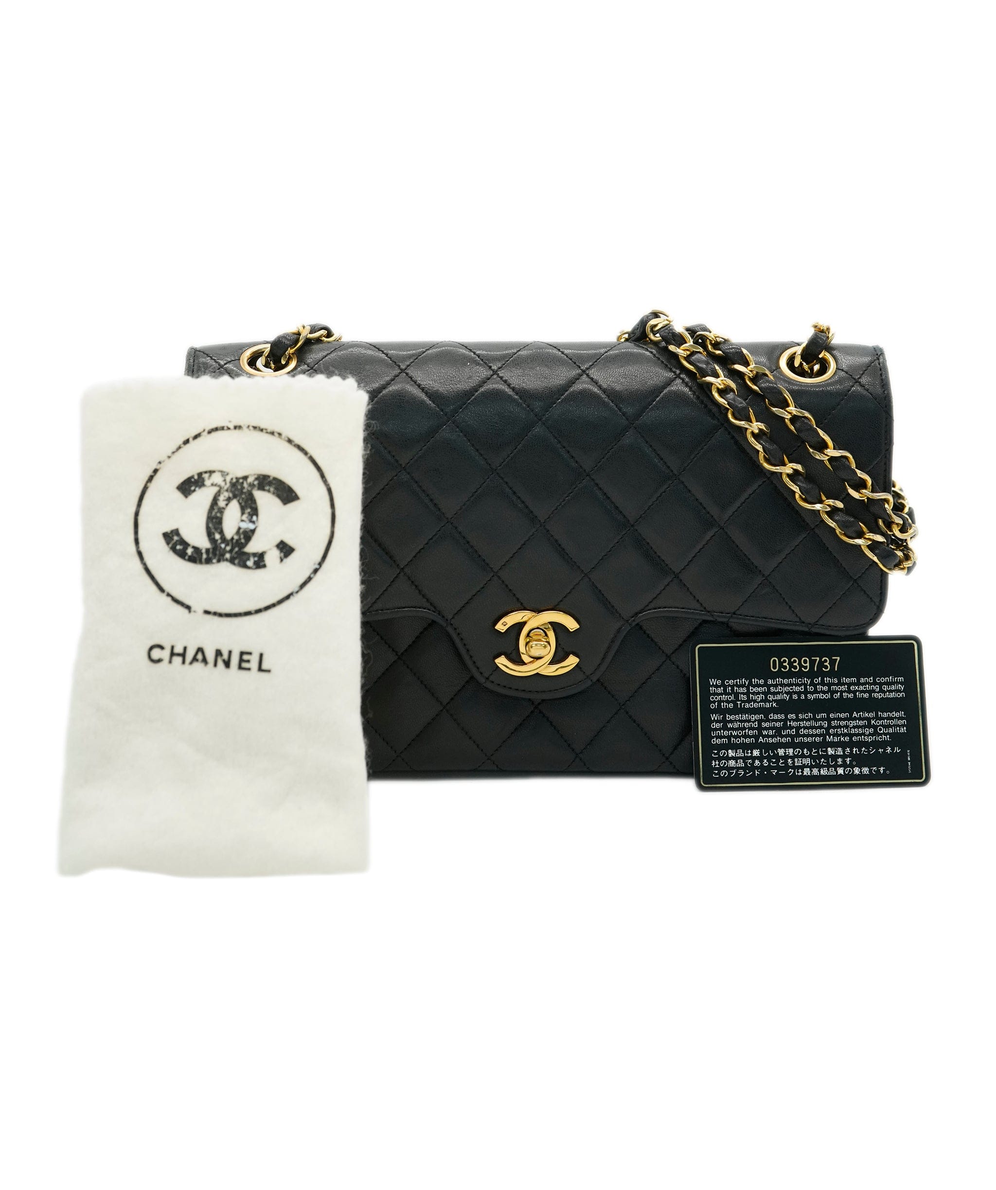 Chanel Chanel Vintage Double Flap Turnlock Style Bag  ALC1889