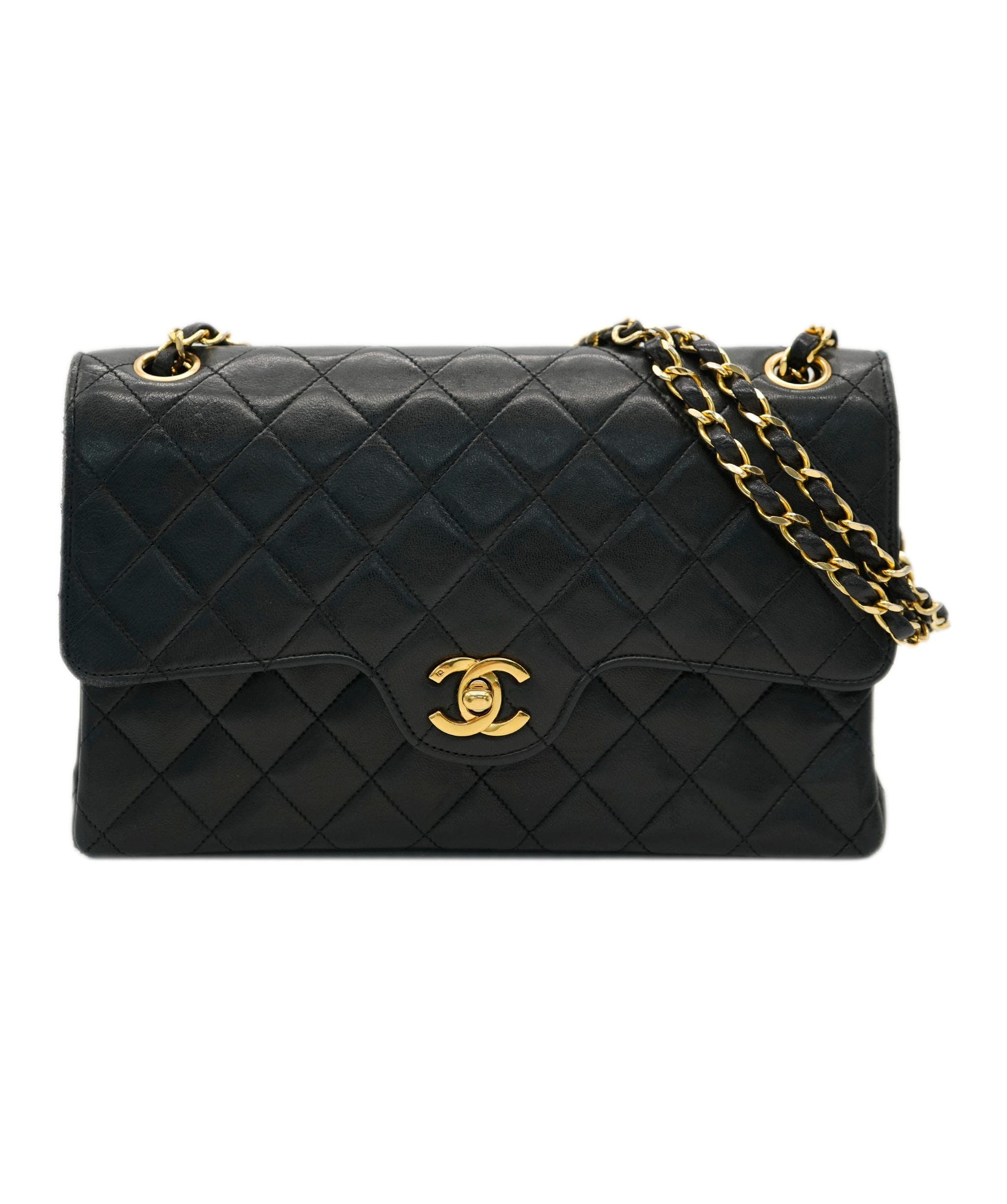 Chanel Chanel Vintage Double Flap Turnlock Style Bag  ALC1889