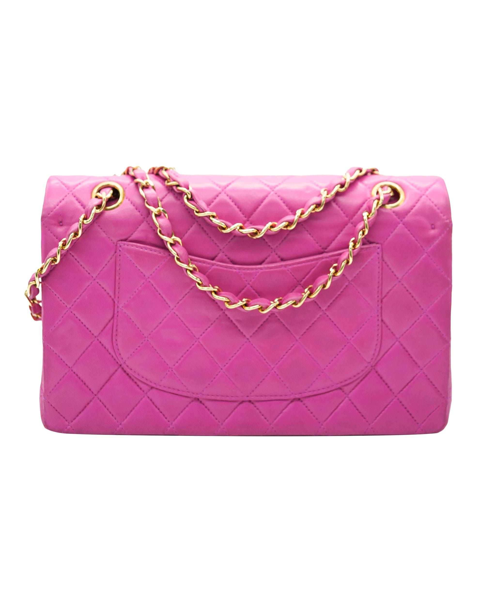 Chanel Chanel Vintage Hot Pink Double Classic Flap DBXS0032