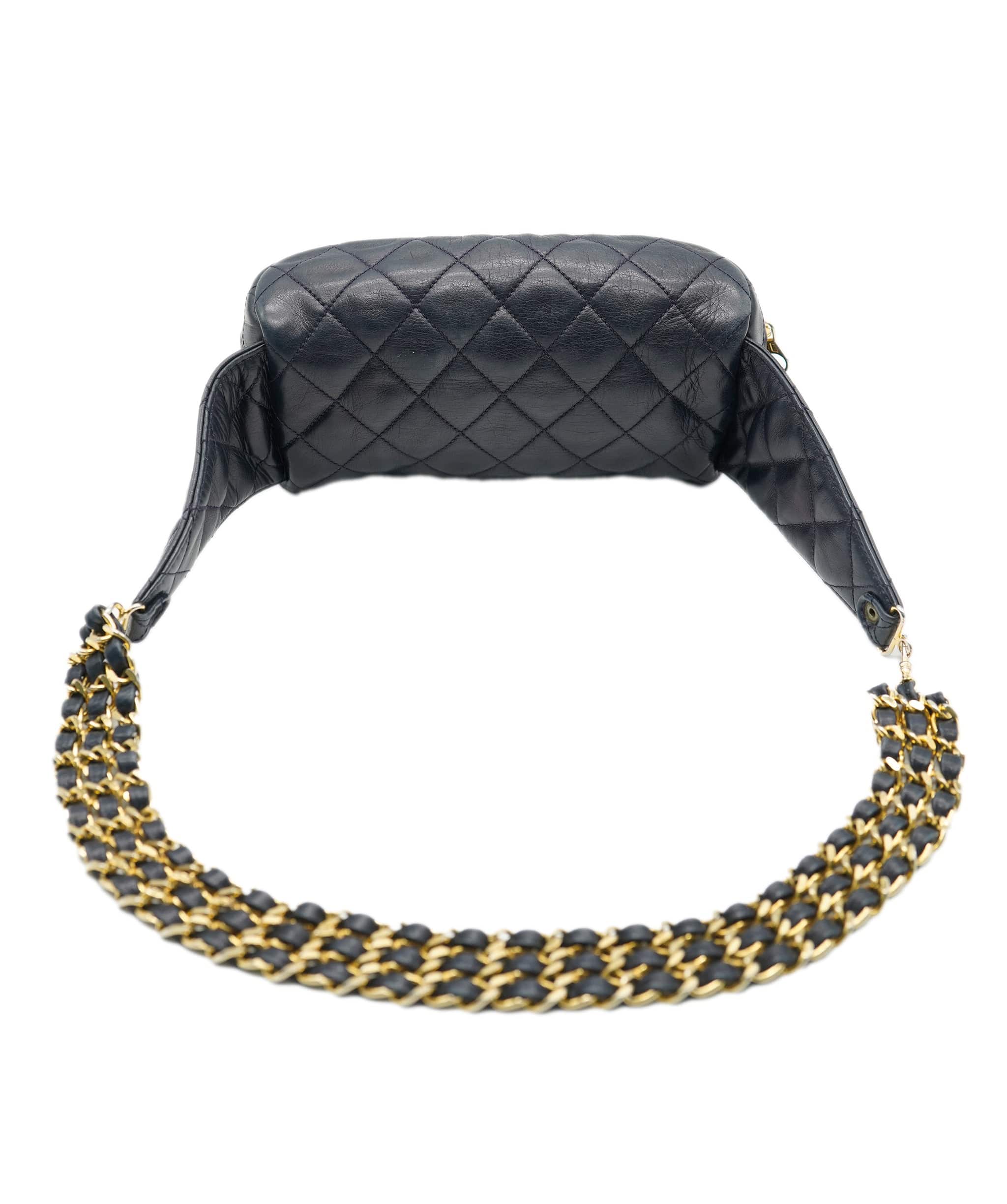 Chanel Chanel Vintage Lambskin Quilted Belt Bag *From Sabrina's Closet* ALC1242