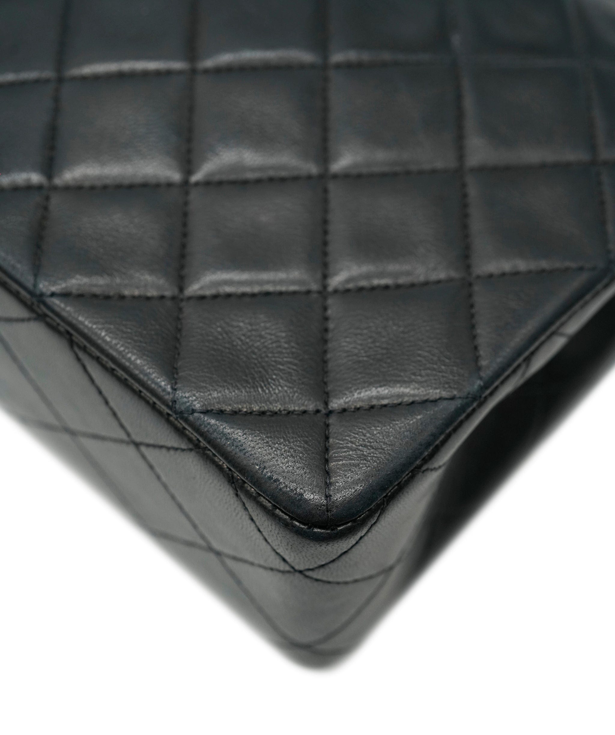 Chanel Chanel Vintage Mini Square Black Lambskin GHW ASL10539