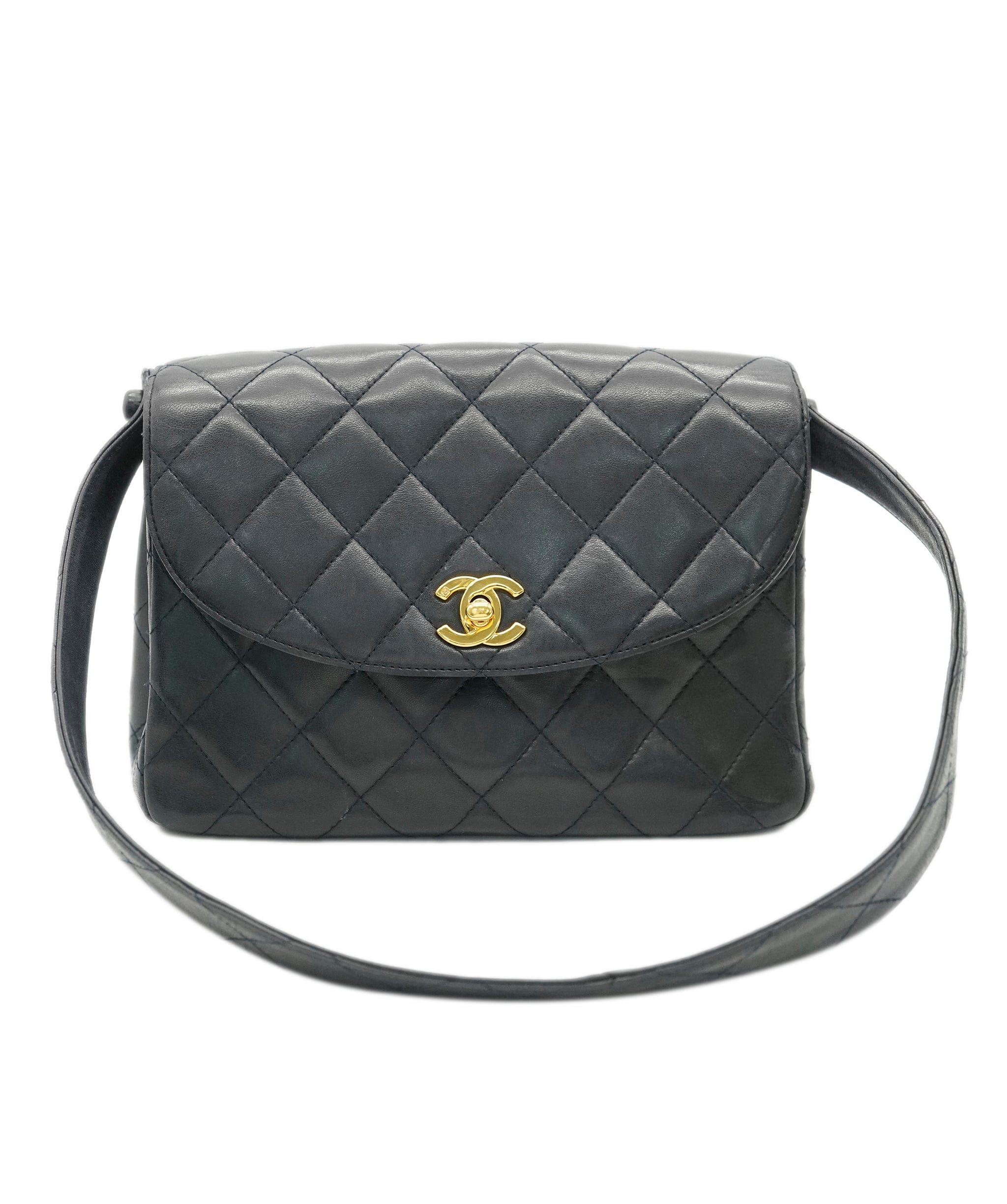 Chanel Chanel Vintage Navy Shoulder Bag ALL0839