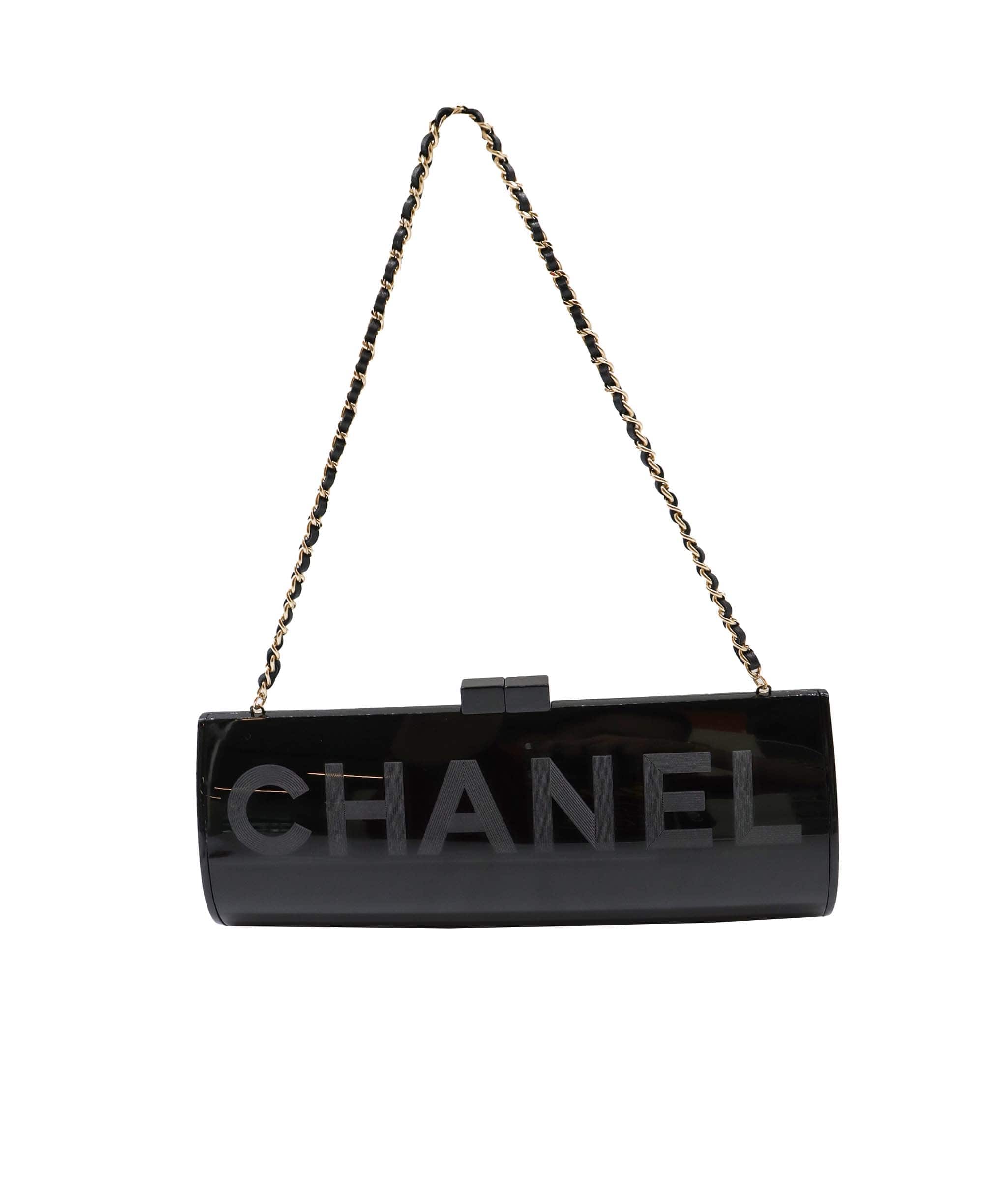 Chanel CHANEL VINTAGE PLASTIC CHAIN SHOULDER BAG  90248001 DXBS0602