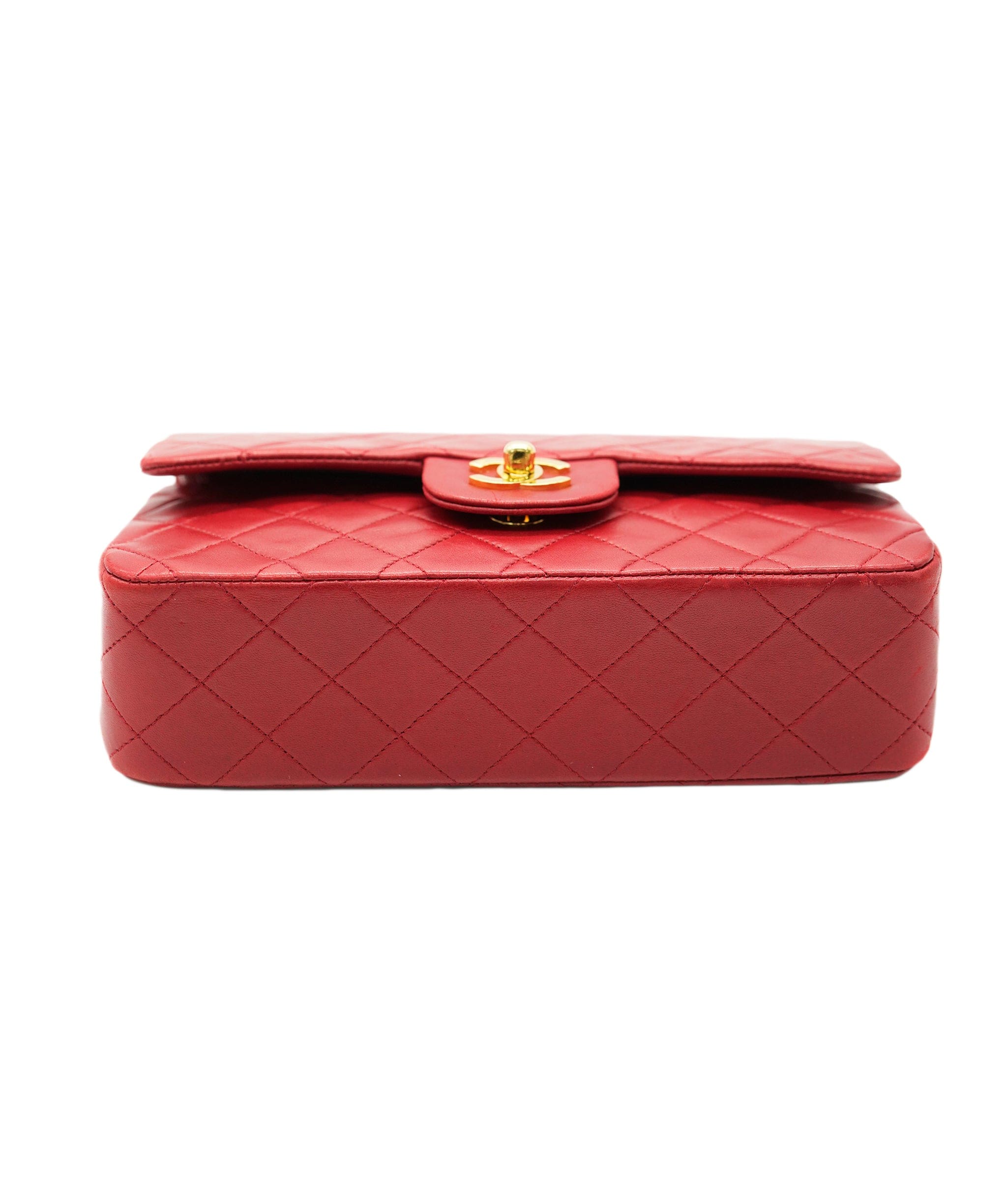 Chanel Chanel Vintage Red Small Classic Flap DBXS0004