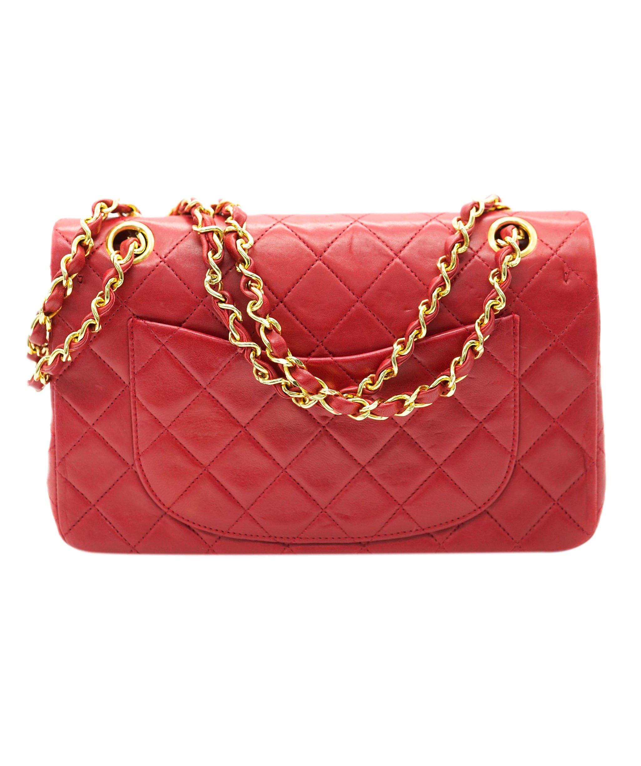 Chanel Chanel Vintage Red Small Classic Flap DBXS0004