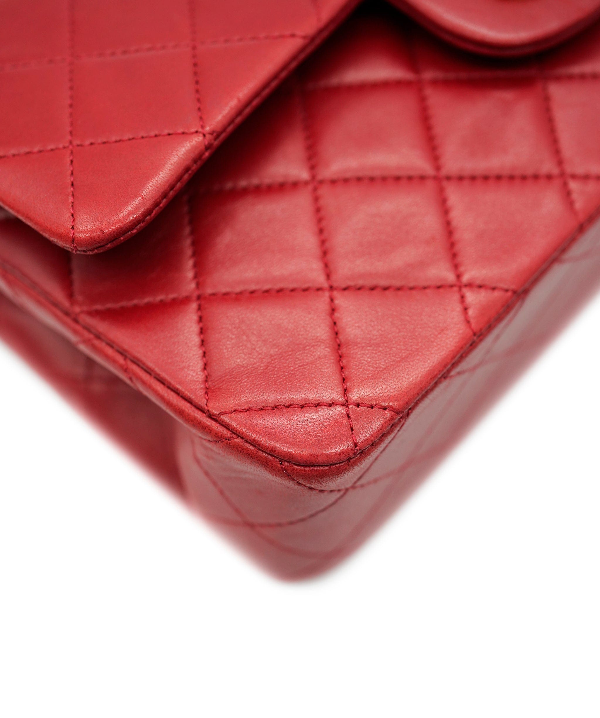 Chanel Chanel Vintage Red Small Classic Flap DBXS0004