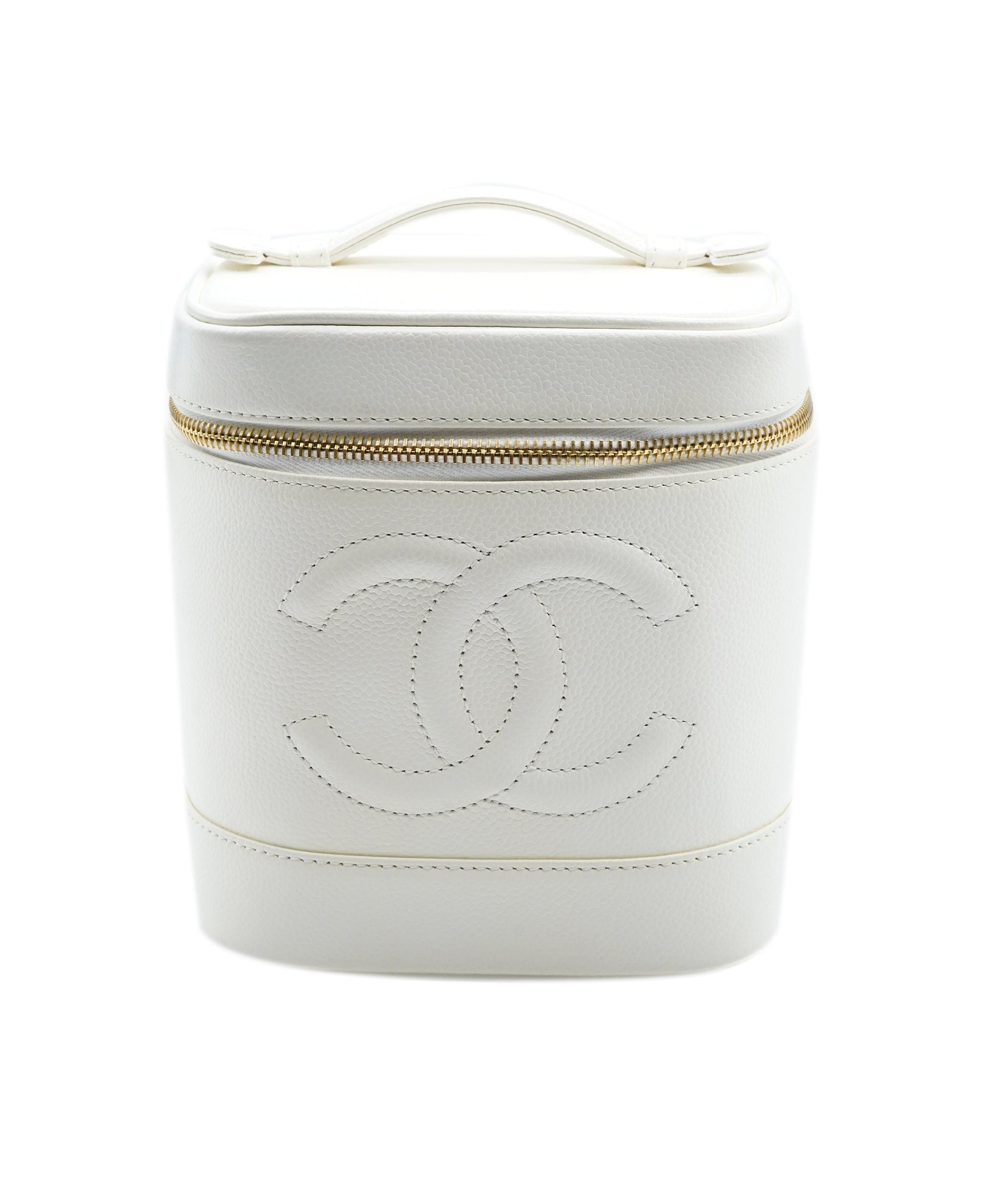 Chanel Chanel White Caviar Vanity Bag Series 8 ASL9560