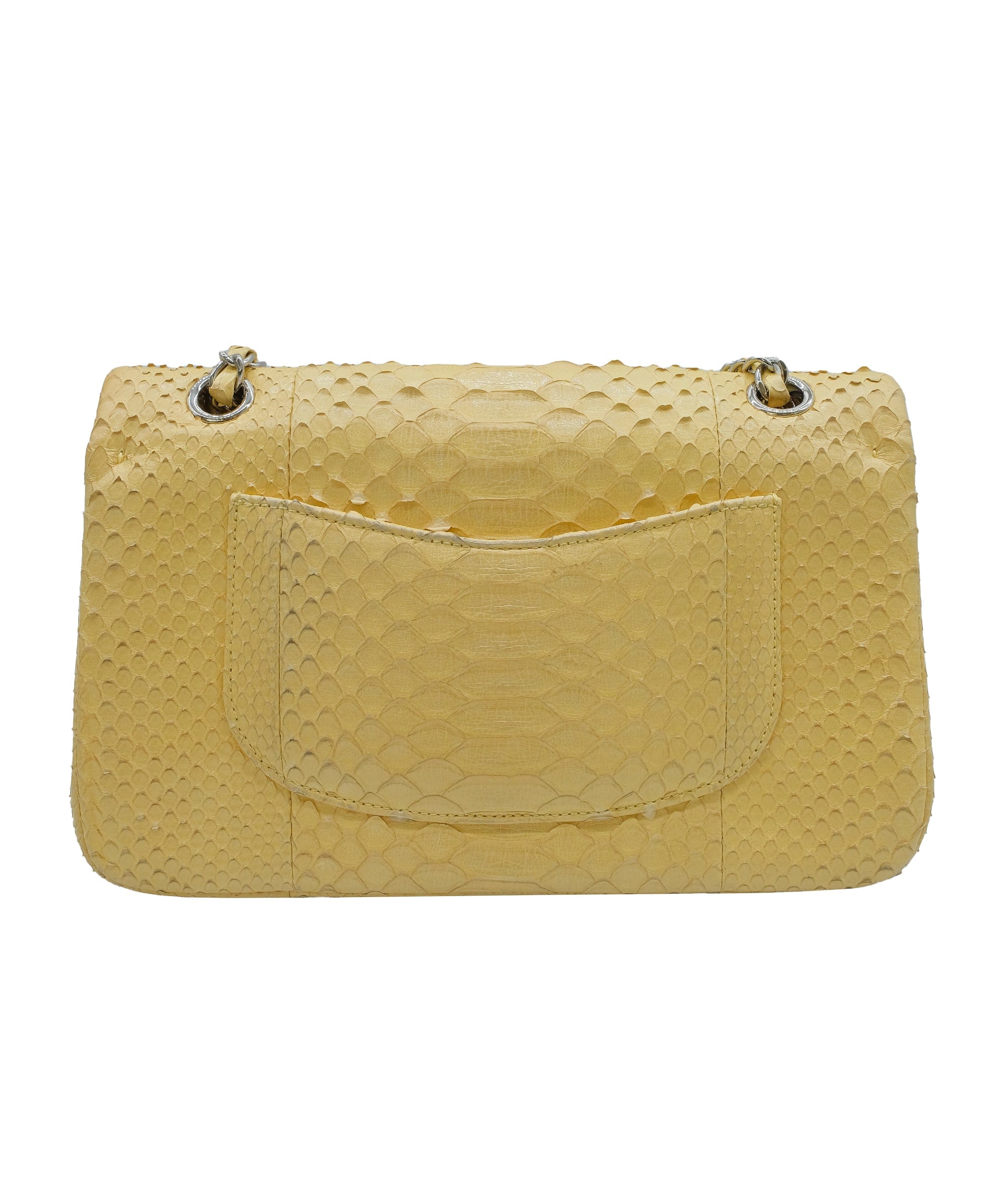 Chanel Chanel Yellow Python Medium Double Yellow Python ASC5273