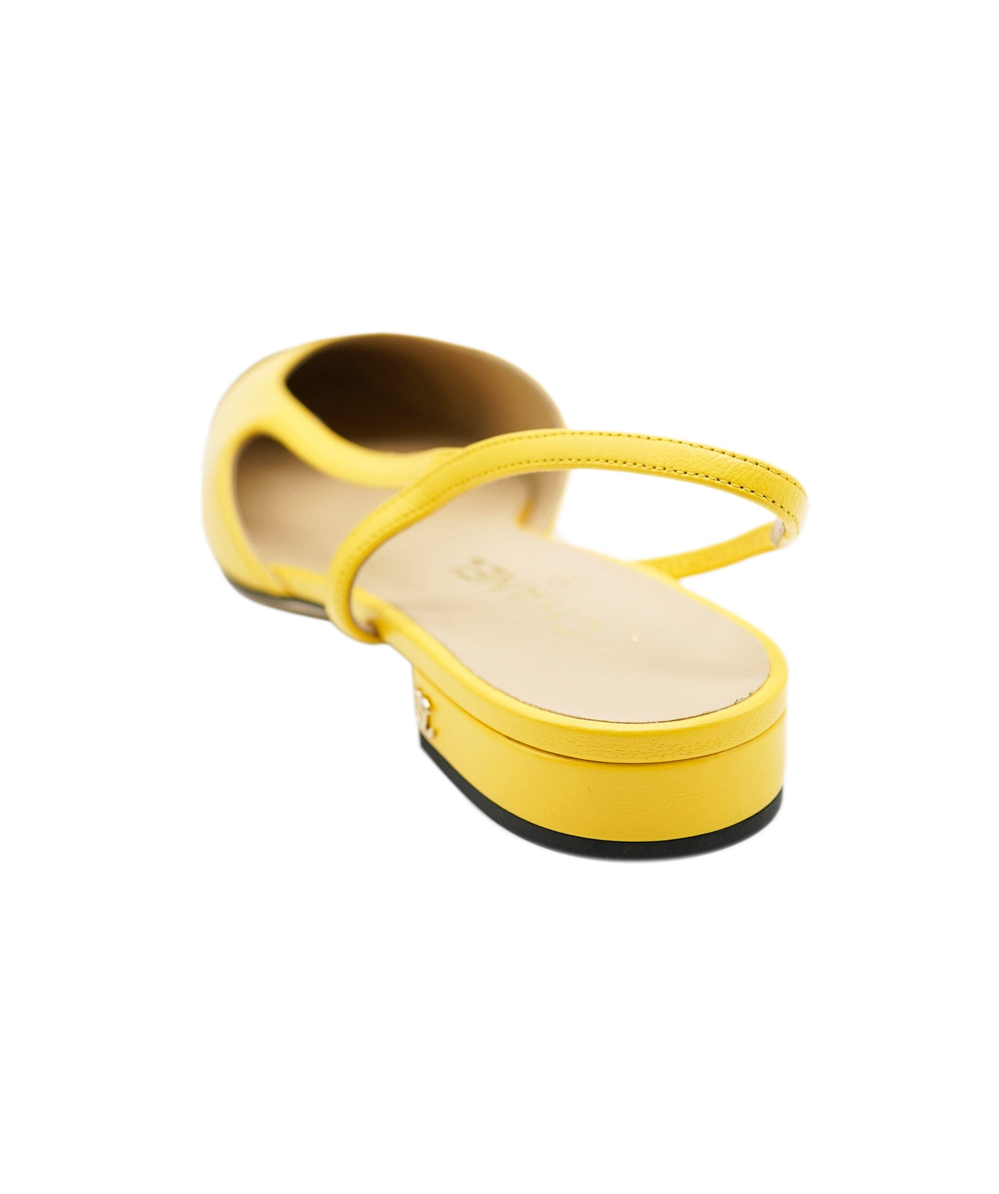 Chanel Chanel yellow slingbacks 40 - AJC0124