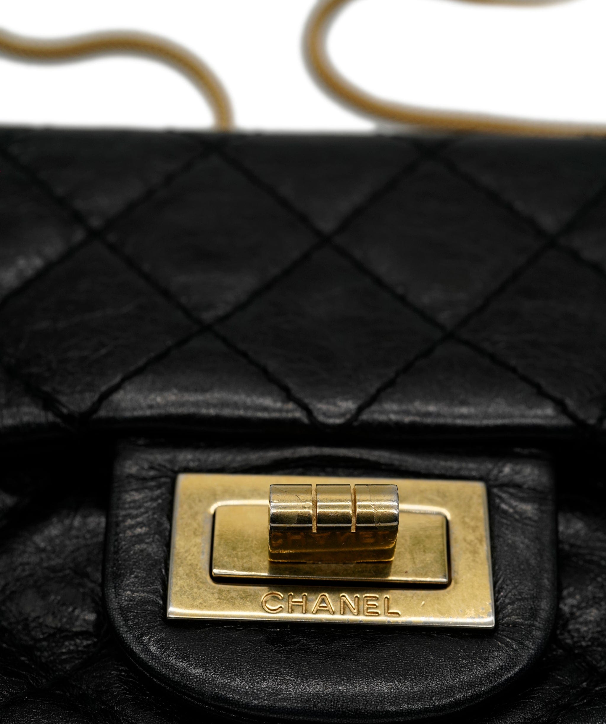 Chanel Vintage Chanel Black Long Timeless GHW ALC0578