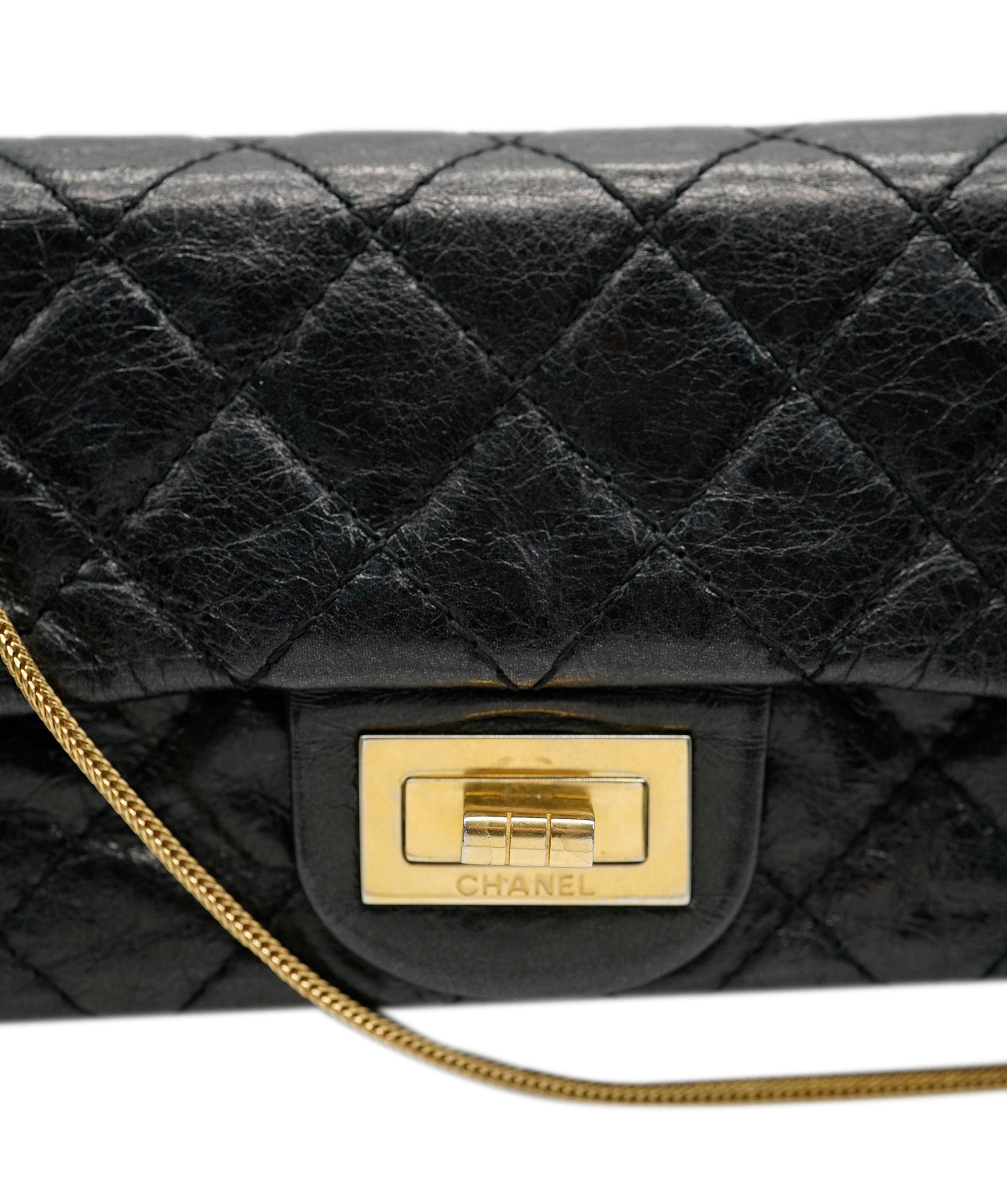 Chanel Vintage Chanel Black Long Timeless GHW ALC0578