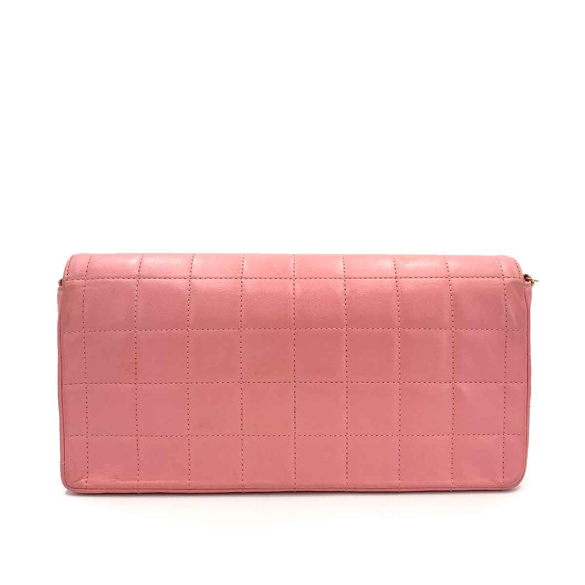 chanel Chanel Vintage Chocolate Bar Bubblegum Pink Lambskin GHW #7 90241275