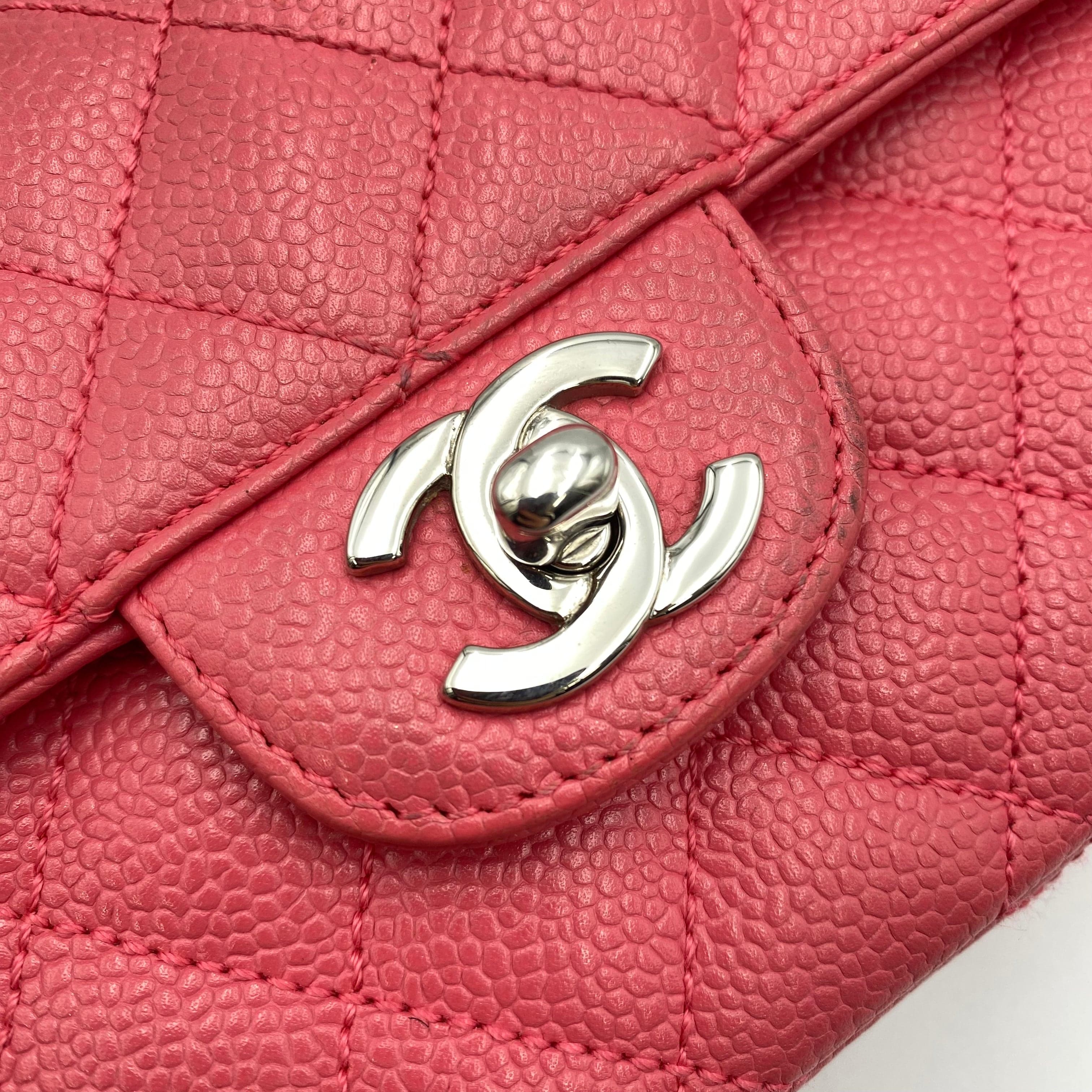 Chanel Chanel Vintage East West Pink Caviar SHW 90219239