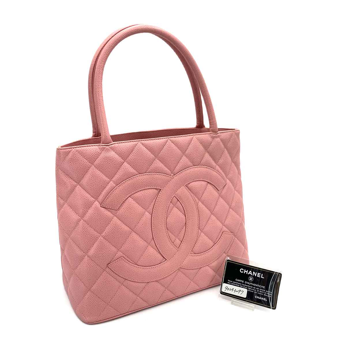 Chanel Chanel Vintage Medallion Tote Pink Caviar GHW #8 90243297