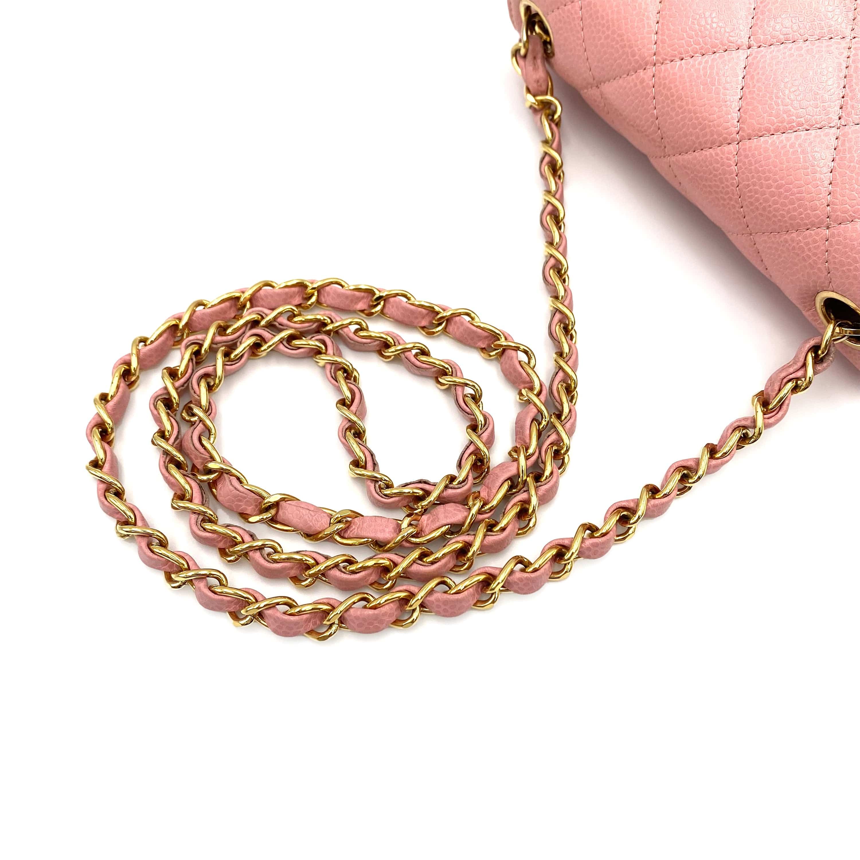 Chanel Chanel Vintage Mini Square Pink Caviar GHW #9 90230894