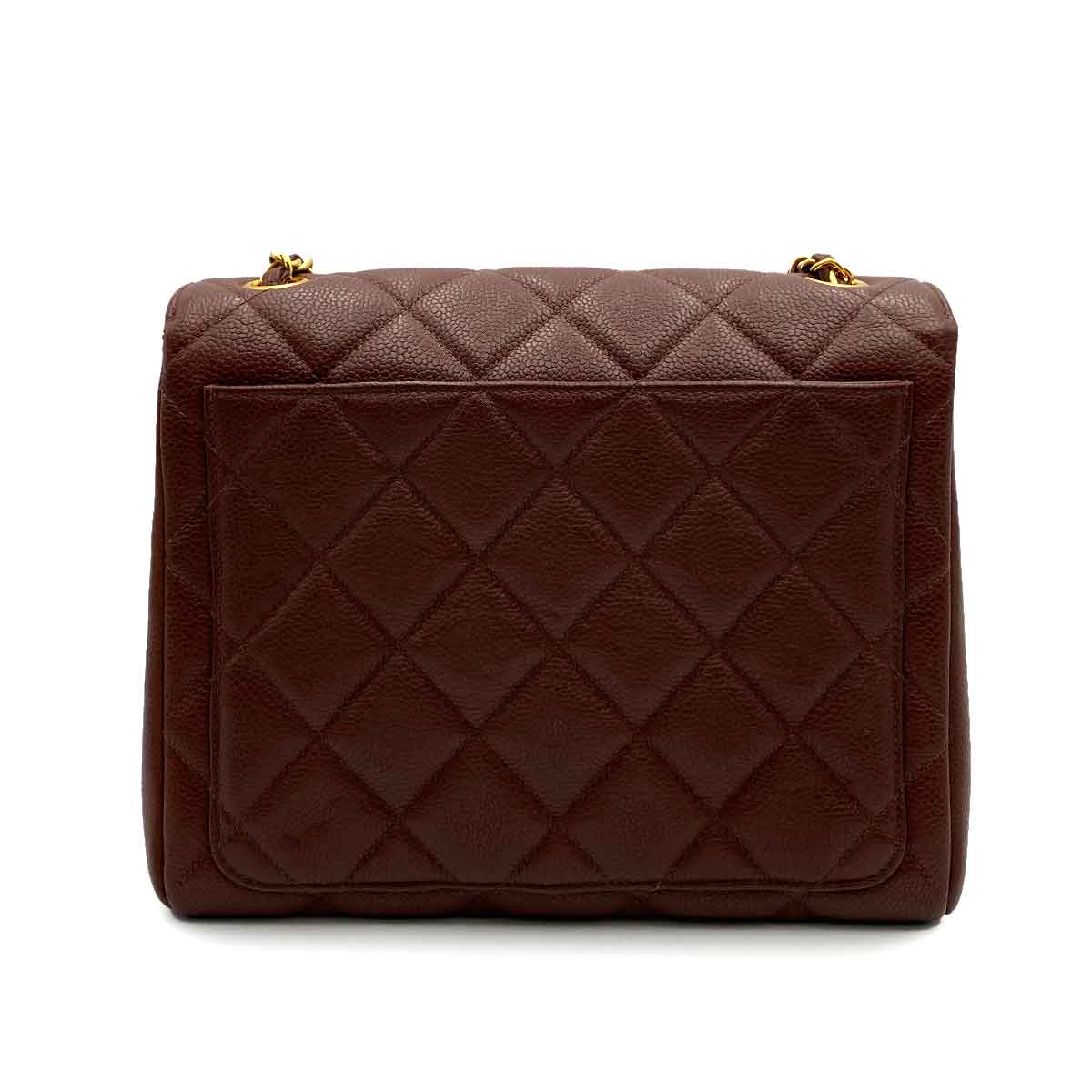 Chanel Chanel Vintage Satchel Brown Caviar GHW #4 90231940