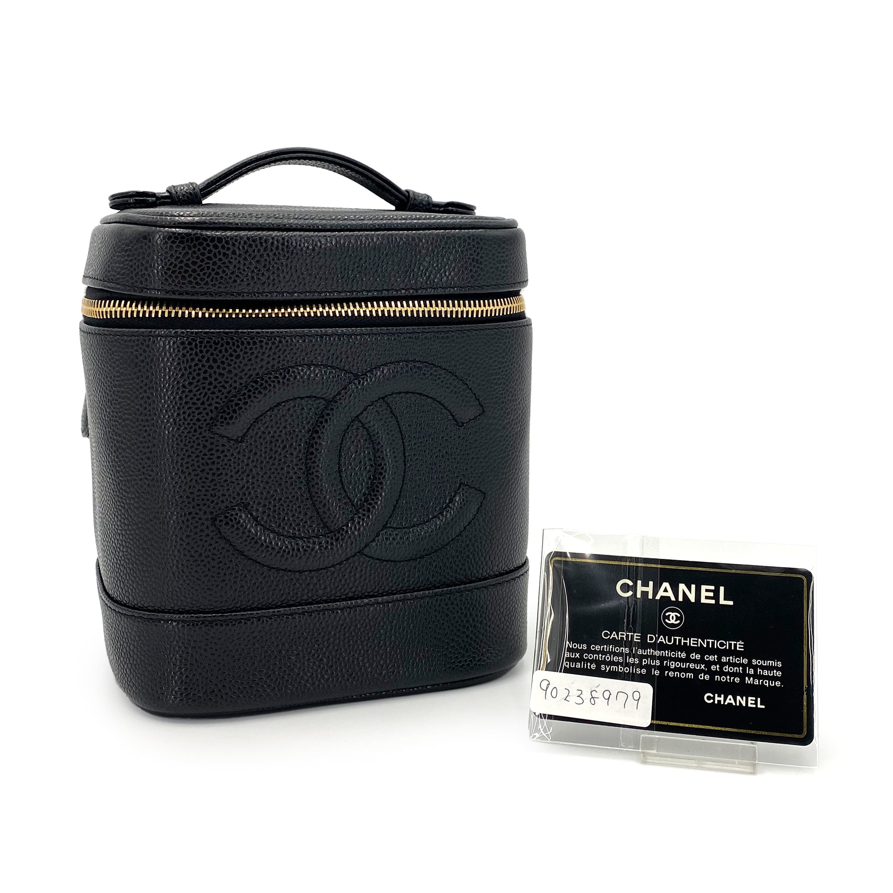 Chanel Chanel Vintage Vanity Black Caviar GHW #7 90247406