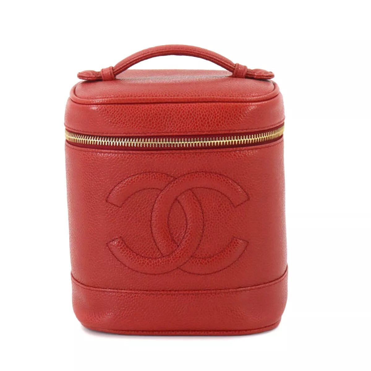 Chanel Chanel Vintage Vanity Red Caviar GHW #3 90255512