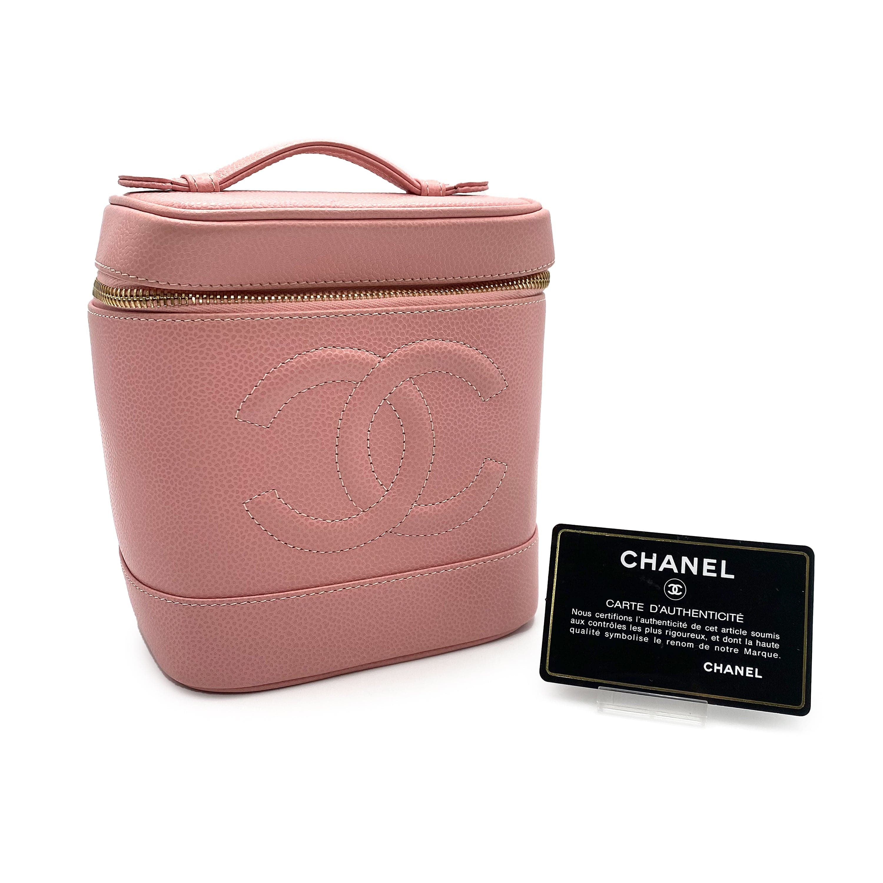 Chanel Chanel Vintage Vanity Sakura Caviar GHW #8 90204294