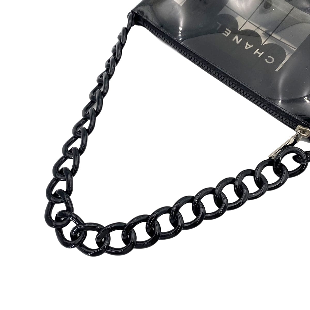 Chanel Chanel Vintage Windows Black Vinyl Tote #8 90242988