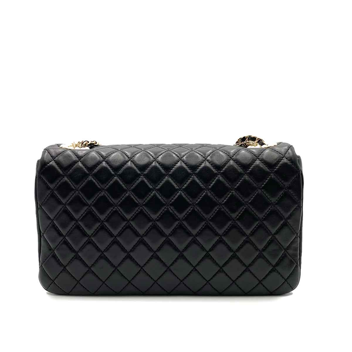 chanel CHANEL WESTMINSTER BLACK LAMB SKIN 90237333